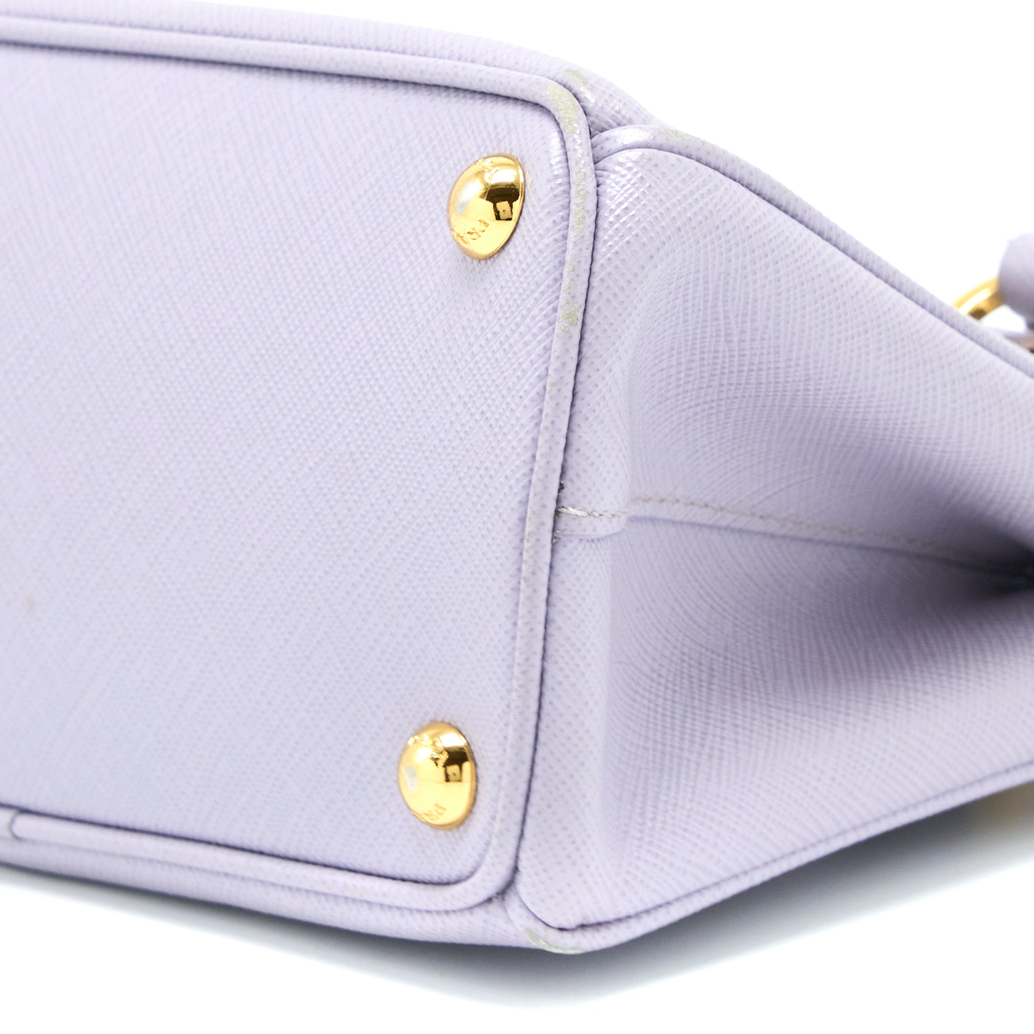 PRADA GALLERIA SAFFIANO MINI BAG LEATHER LIGHT PURPLE GHW