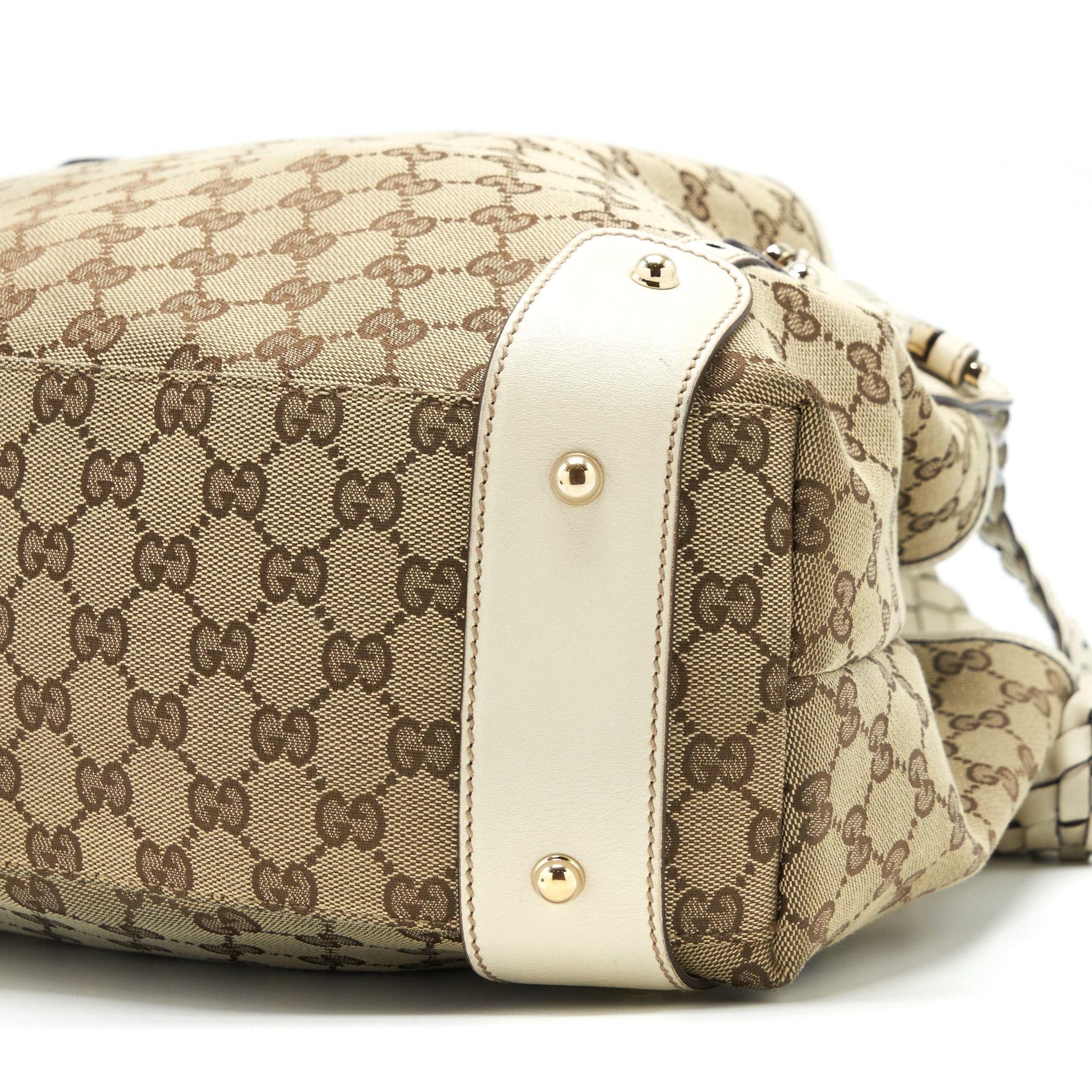 GUCCI TOTE BAG CANVAS GG SUPREME SHW
