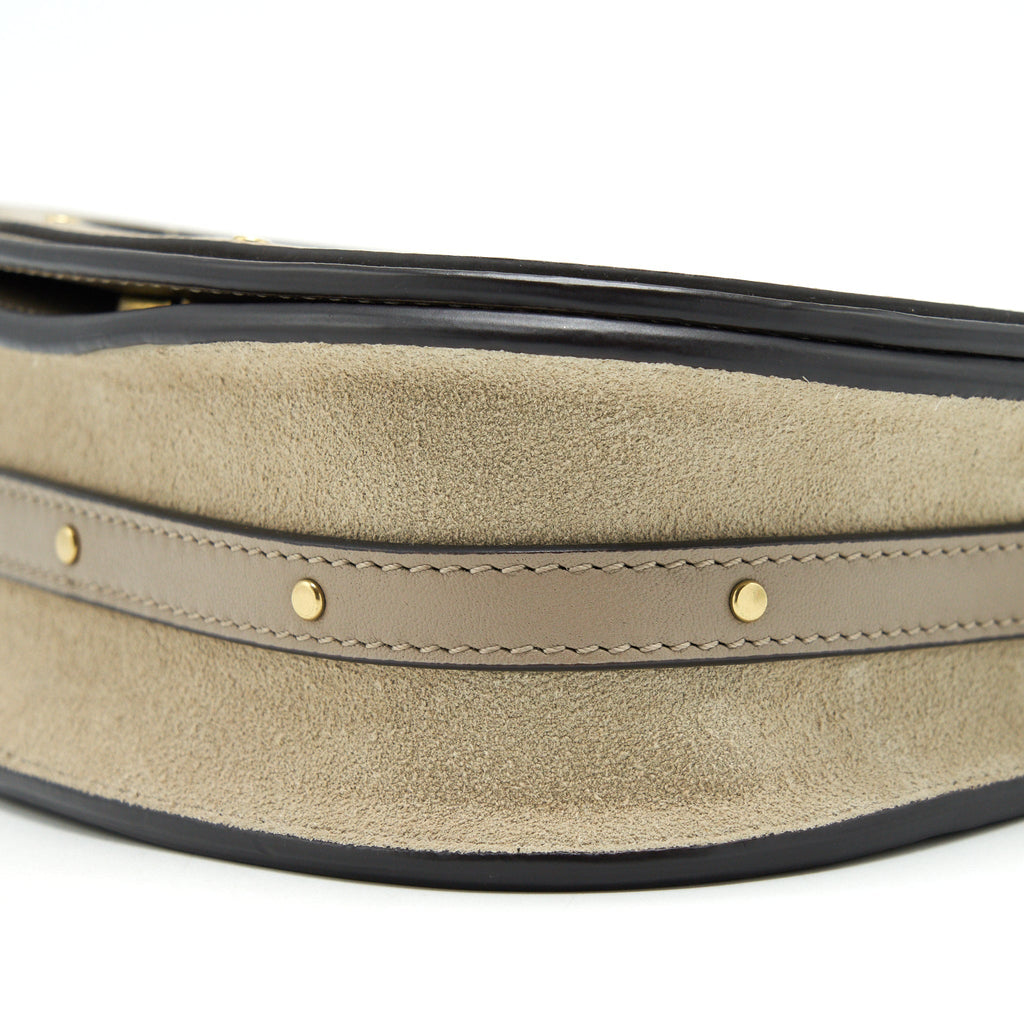 CHLOE NILE BRACELET CROSS BODY BAG GREY