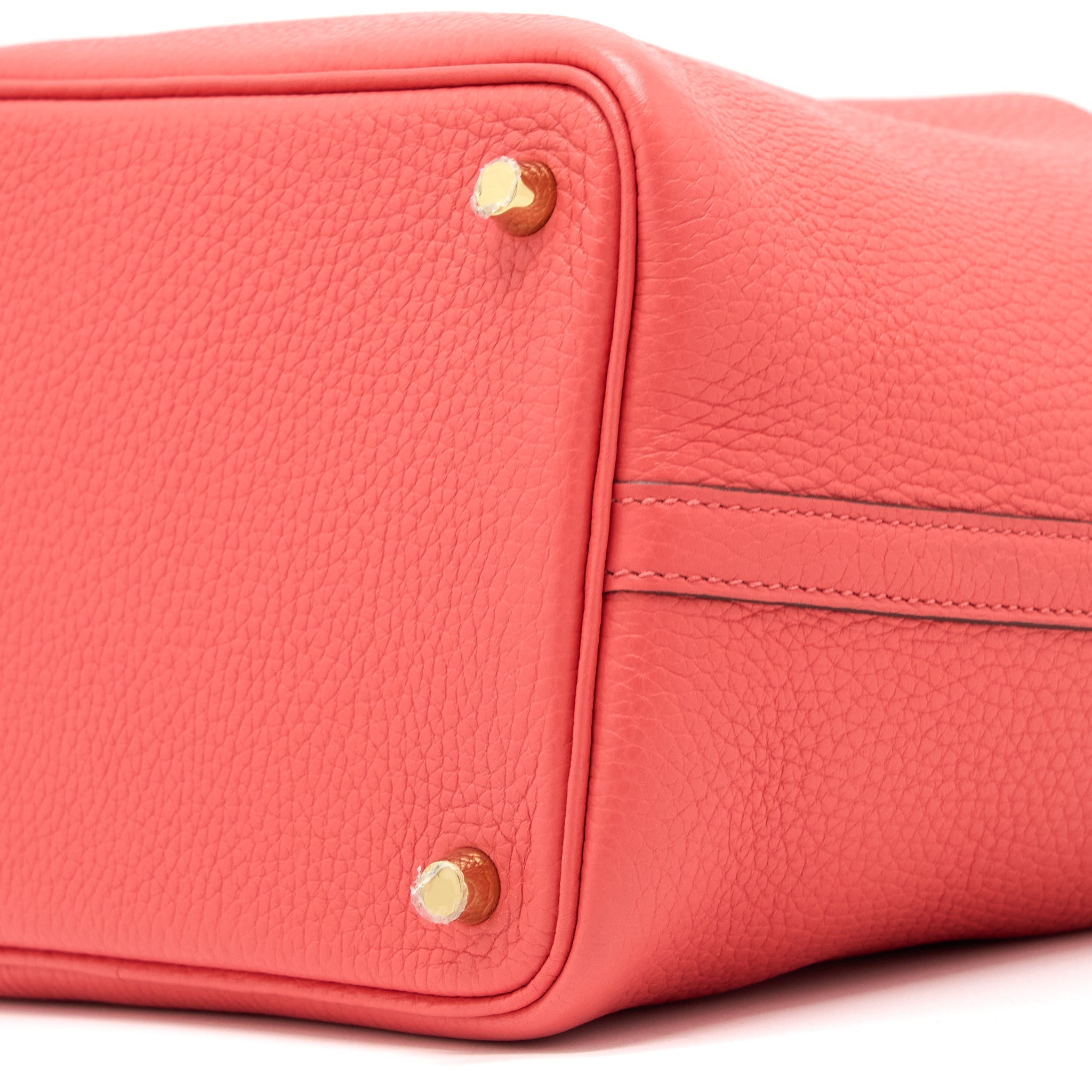 HERMES PICOTIN 18 LOCK BAG CLEMENCE ROSE JAIPUR GHW