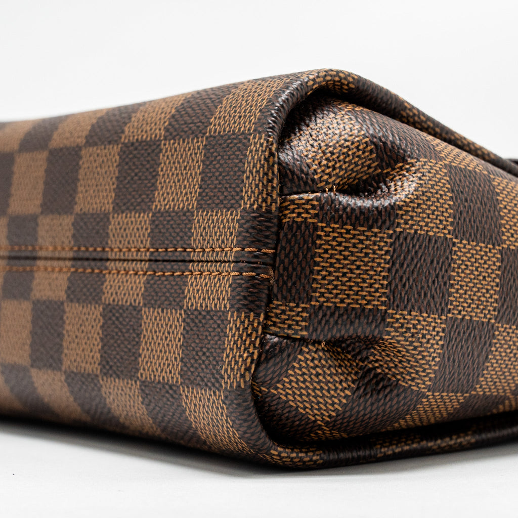 LOUIS VUITTON CROISETTE DAMIER EBENE GHW