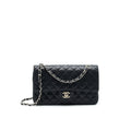 CHANEL MEDIUM CLASSIC DOUBLE FLAP CAVIAR BLACK SHW SERIAL 12