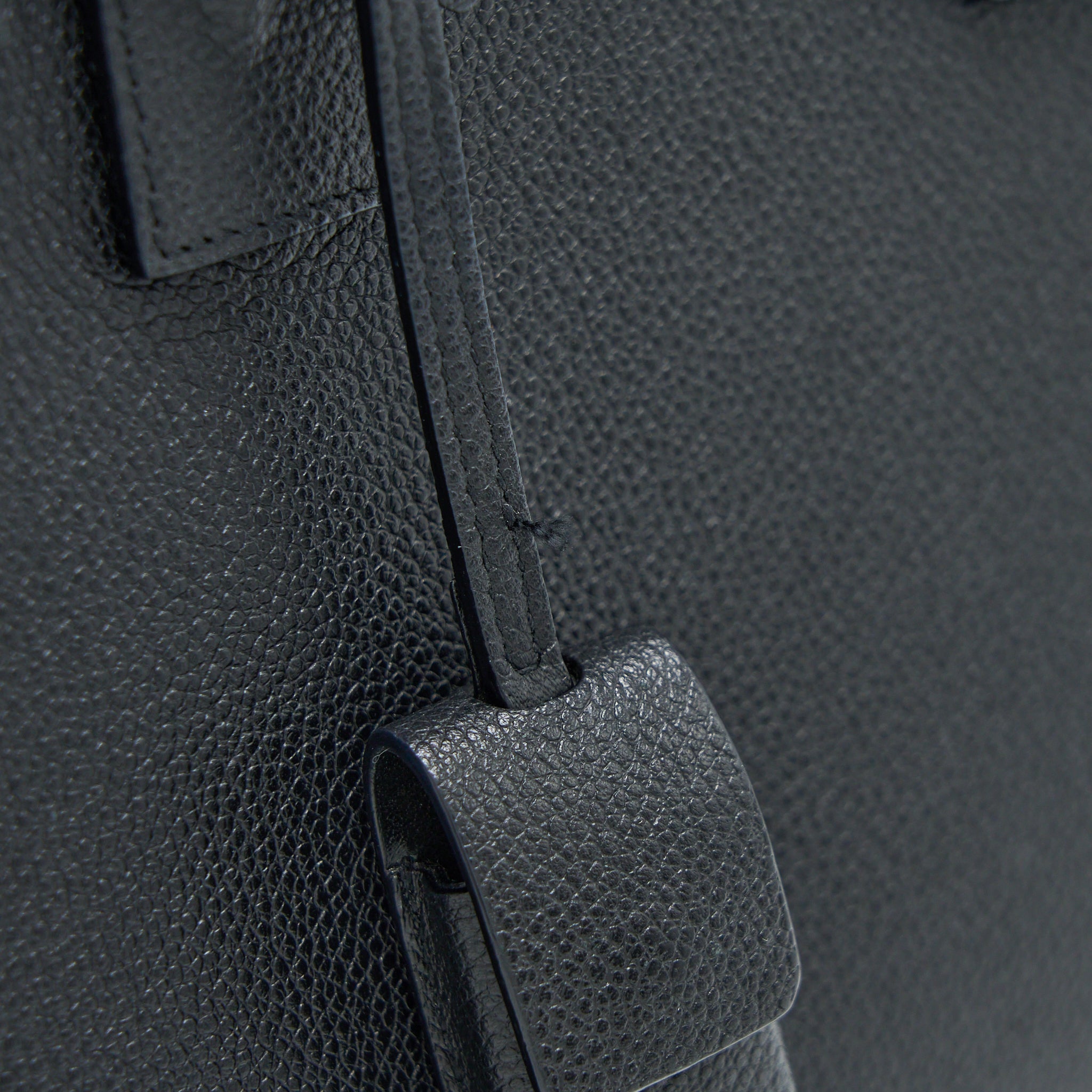 SAINT LAURENT BABY SAC DE JOUR GRAINED CALFSKIN BLACK SHW