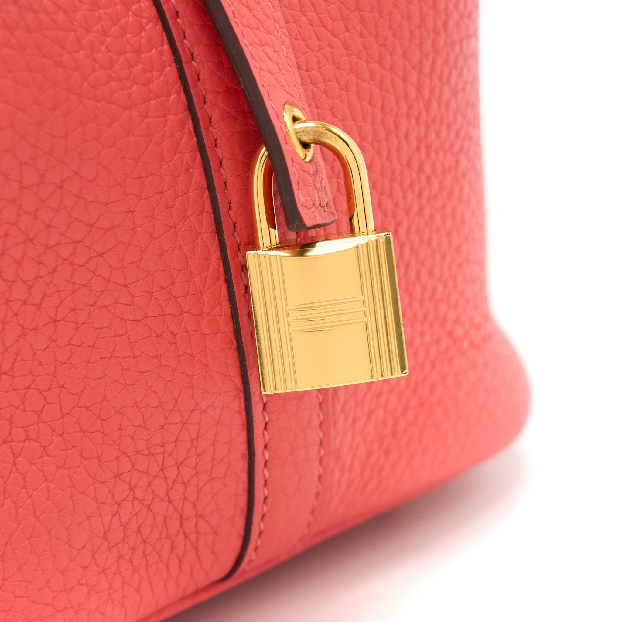 HERMES PICOTIN 18 LOCK BAG CLEMENCE ROSE JAIPUR GHW