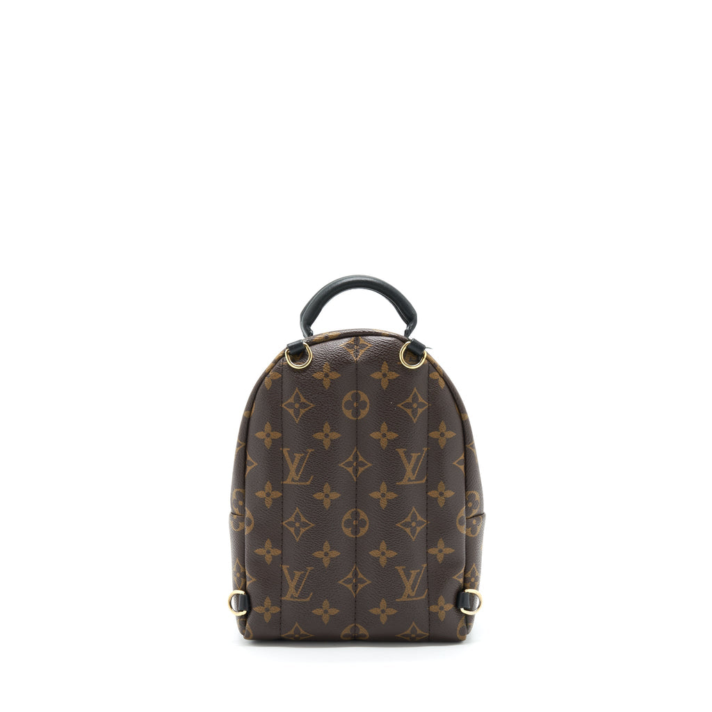 LOUIS VUITTON MINI PALM BACKPACK SPRING LIMITED EDITION MONOGRAM CANVAS GHW