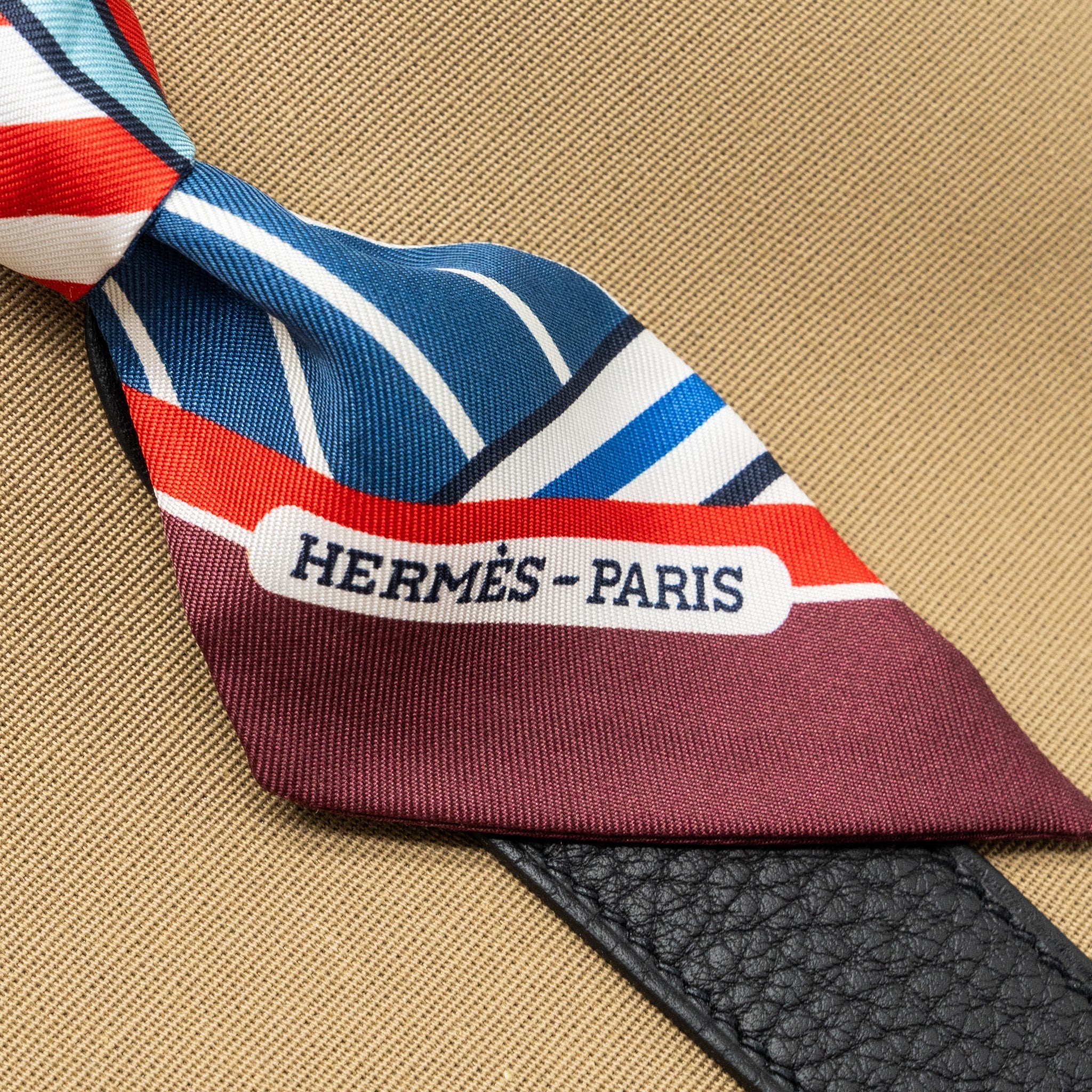 HERMES GARDEN PARTY 30 CANVAS / NEGONDA BEIGE MARIA / VERT YUCCA / BLACK SHW