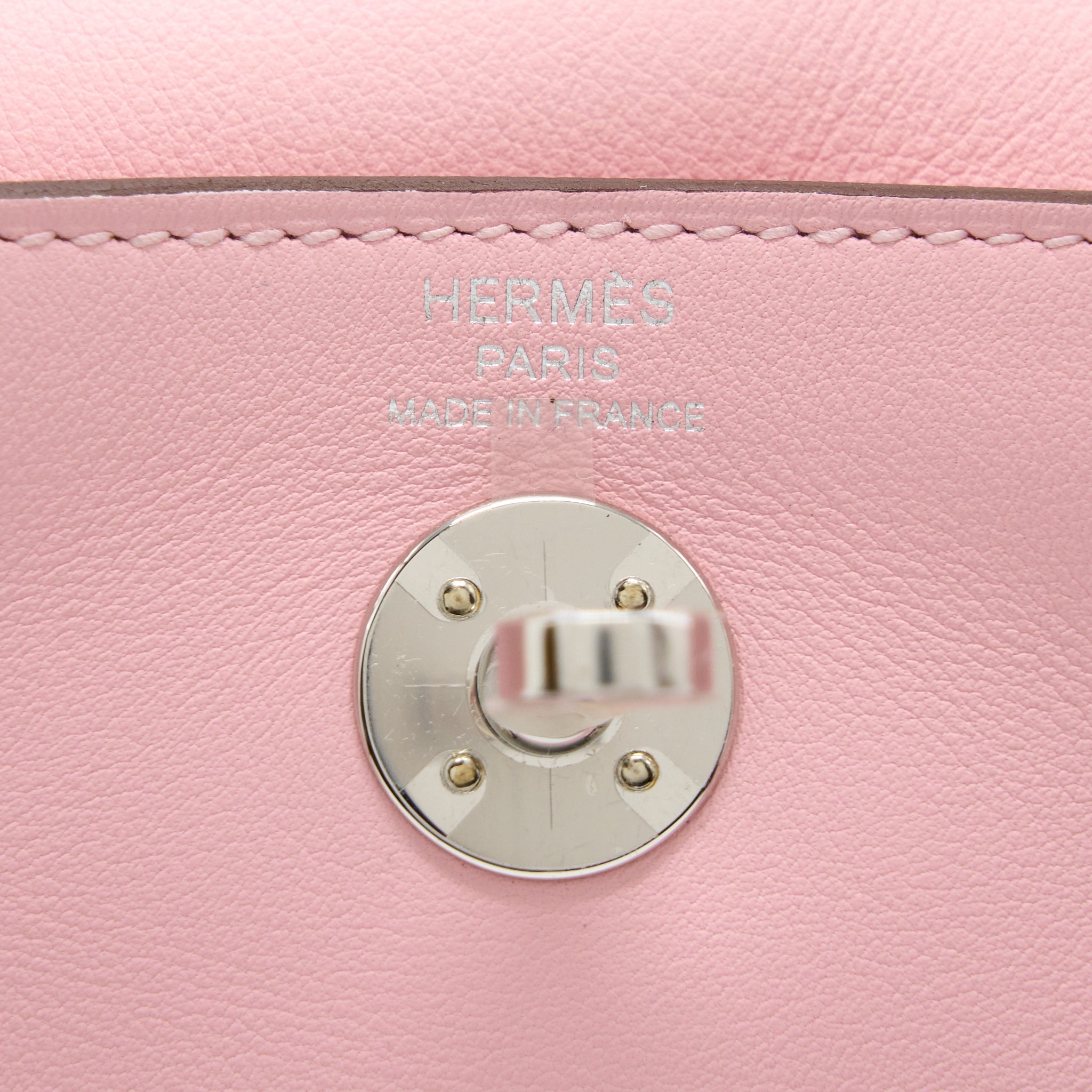 HERMES MINI LINDY SWIFT 3Q SAKURA PINK SHW