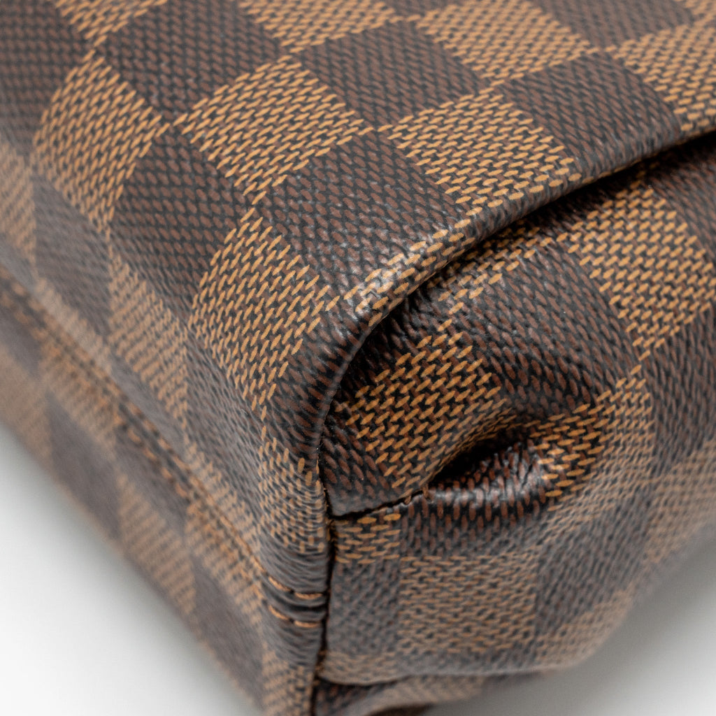 LOUIS VUITTON CROISETTE DAMIER EBENE GHW