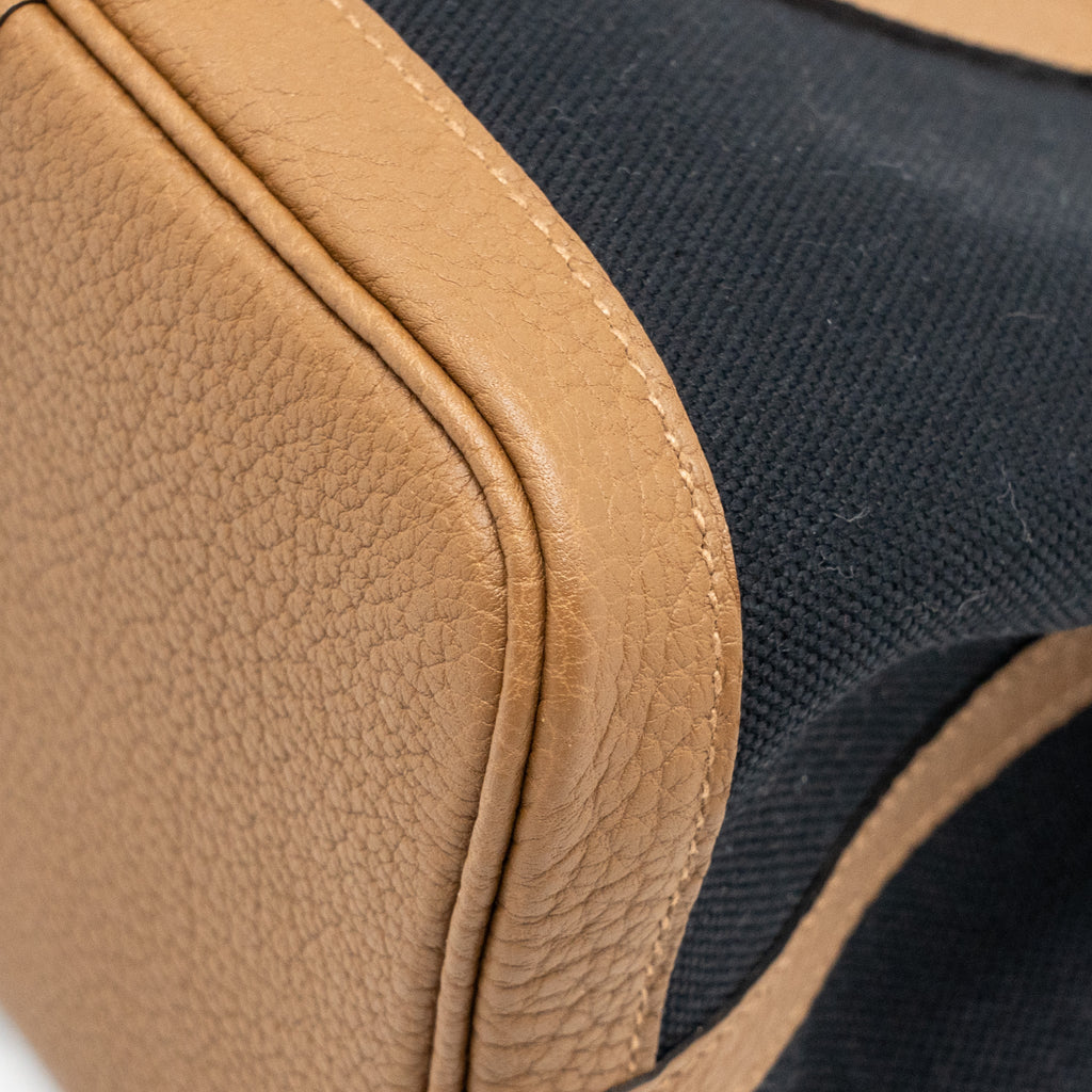 HERMES GARDEN PARTY 30 CANVAS/NEGONDA BLACK/ALEZAN SHW