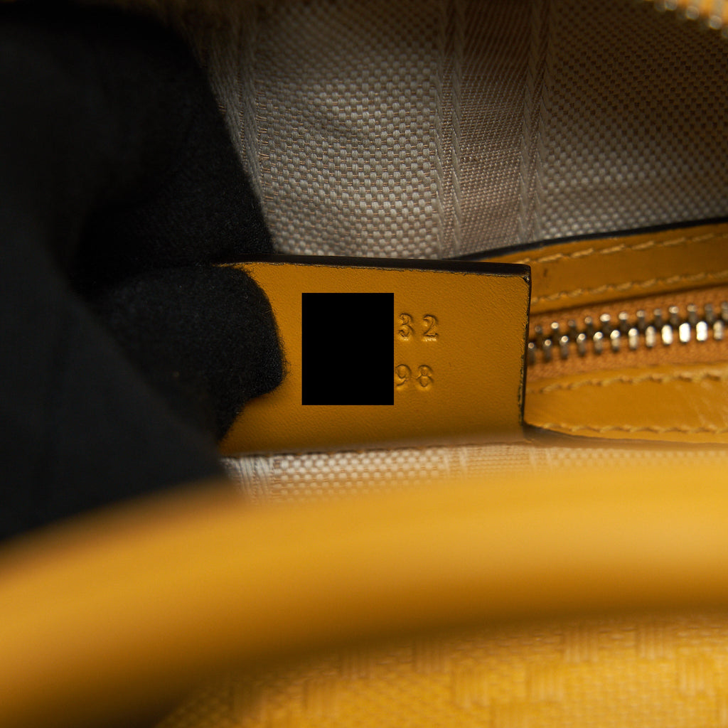 GUCCI LARGE BOWLING BAG YELLOW