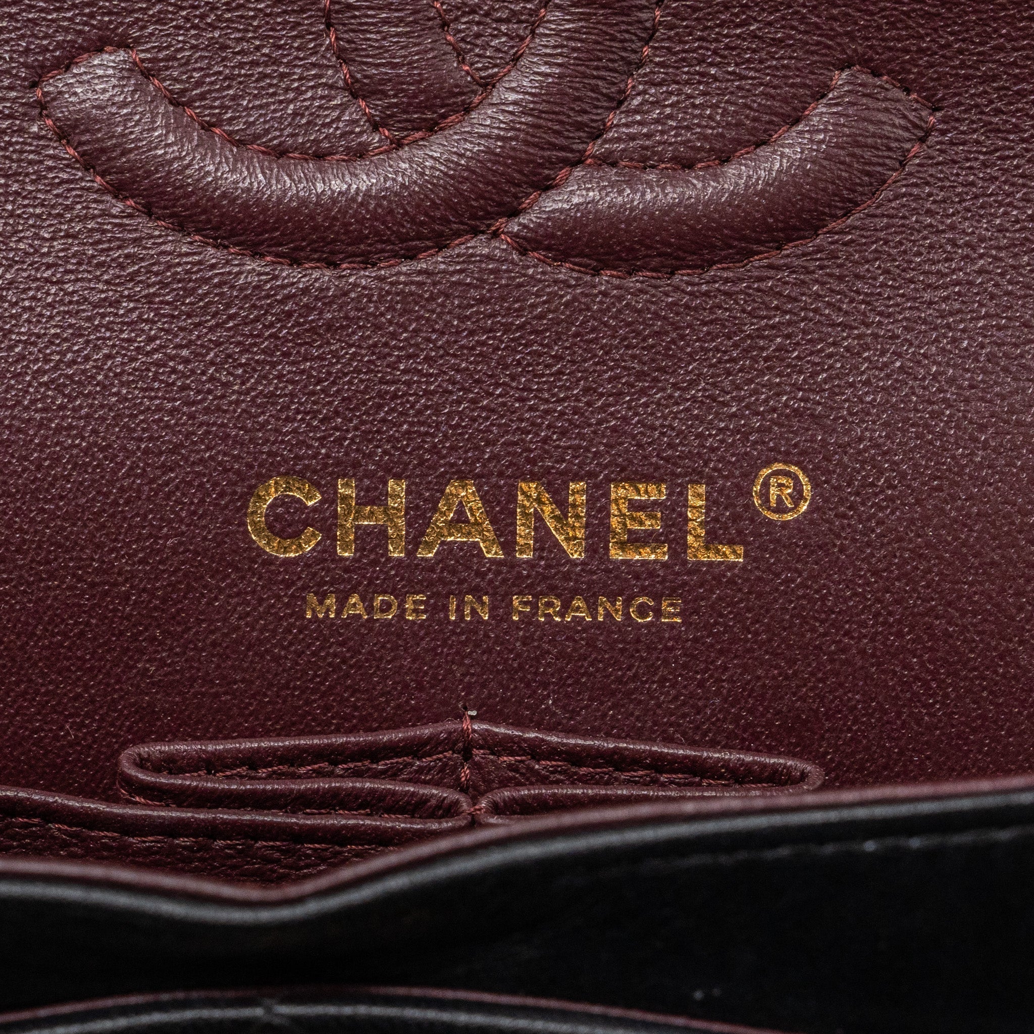 CHANEL SMALL CLASSIC DOUBLE FLAP BAG LAMBSKIN BLACK GHW