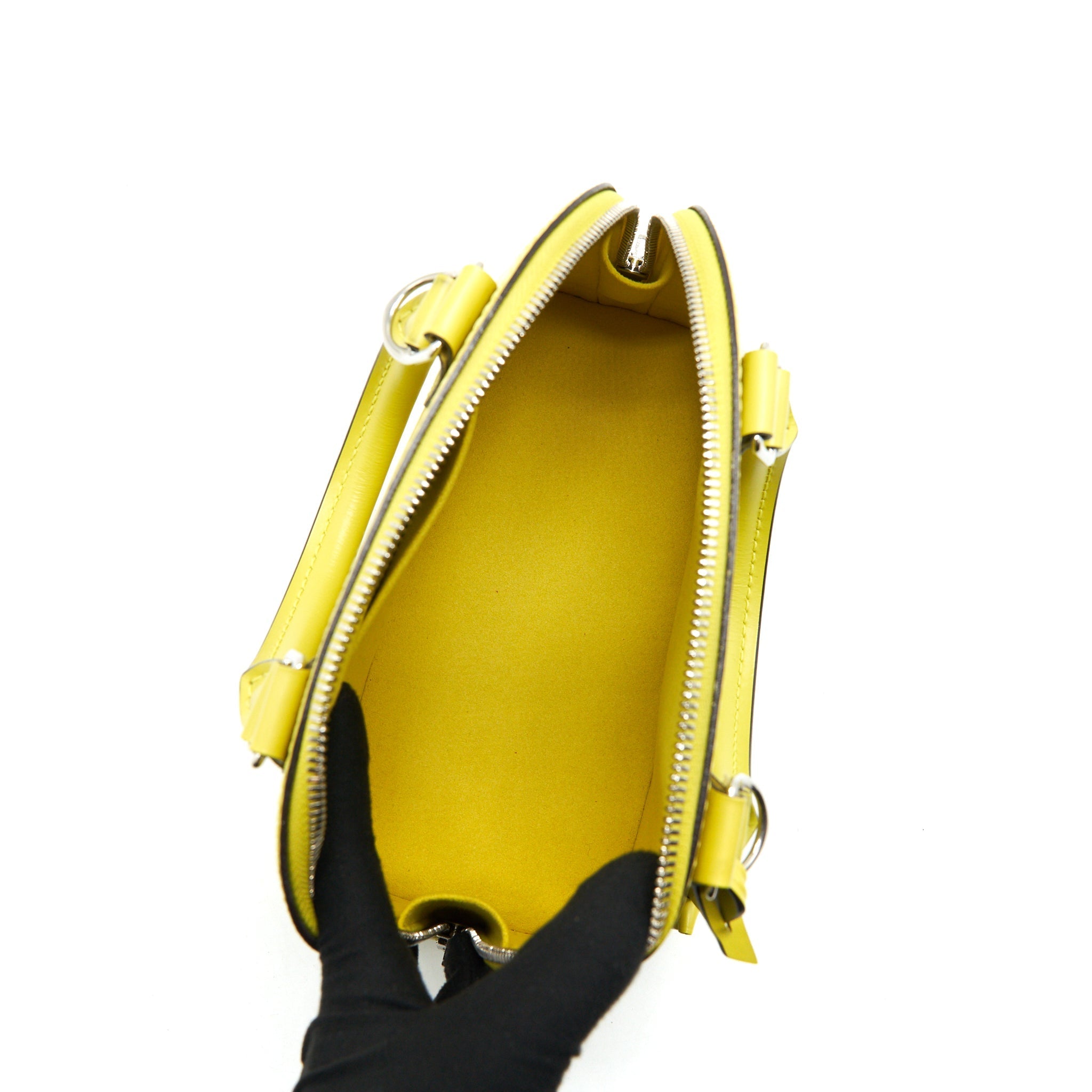 LOUIS VUITTON ALMA BB EPI YELLOW