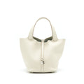 HERMES PICOTIN 22 LOCK BAG BETON SHW
