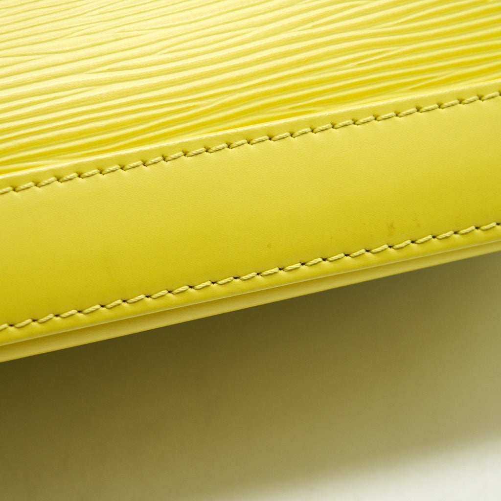 LOUIS VUITTON ALMA BB EPI YELLOW