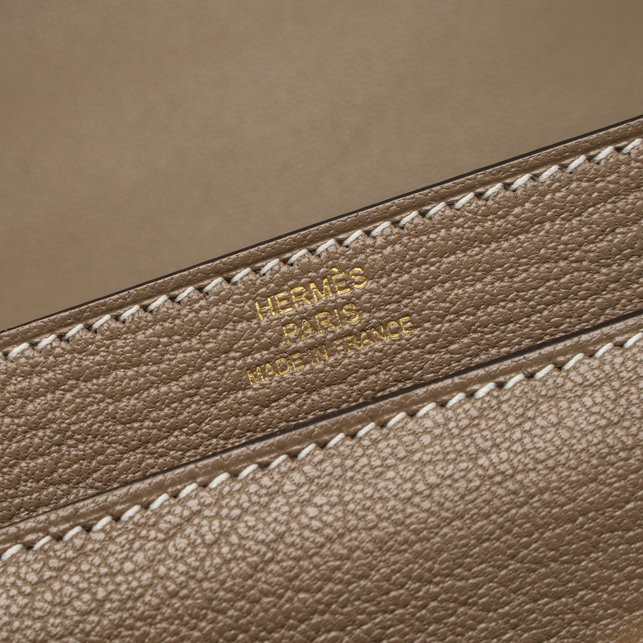 HERMES MINI VERROU CHÈVRE MYSORE ETOUPE LGHW