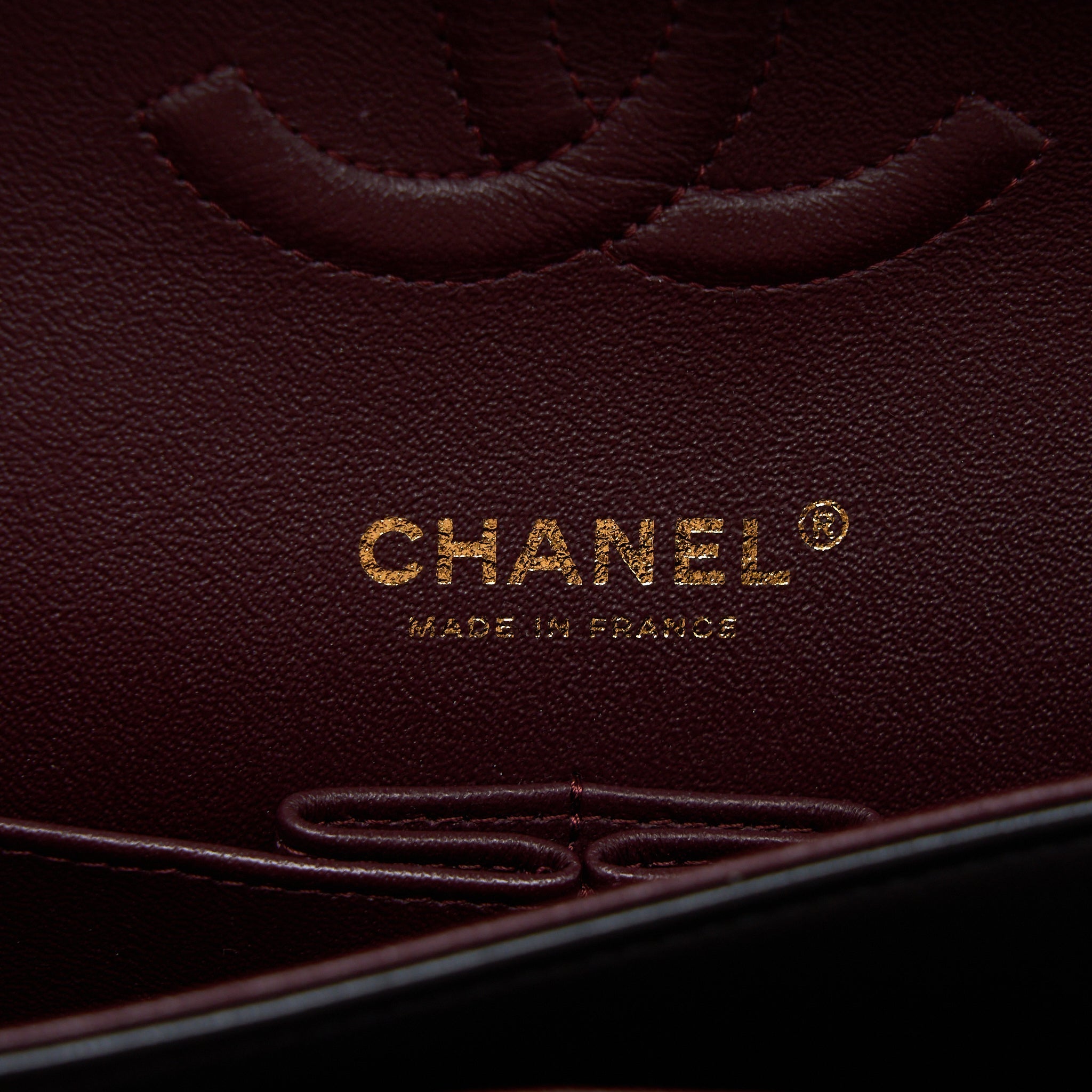 CHANEL MEDIUM CLASSIC DOUBLE FLAP BAG LAMBSKIN BLACK GHW