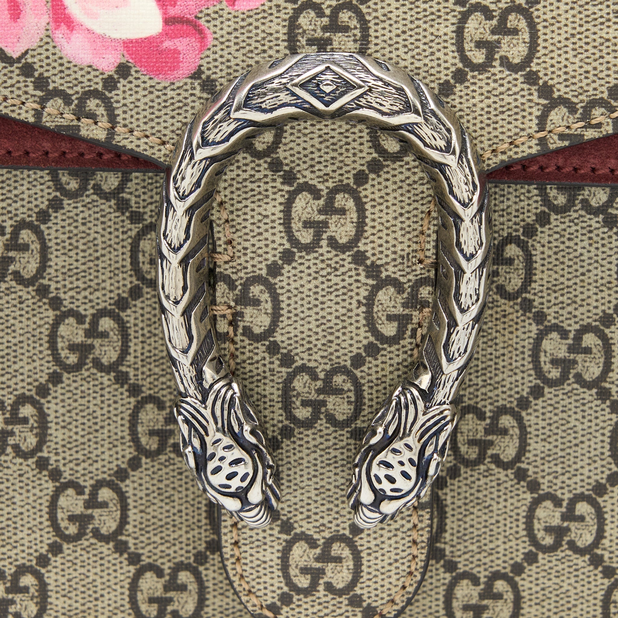 GUCCI DIONYSUS MEDIUM SHOULDER BAG GG BLOSSOM CANVAS SHW