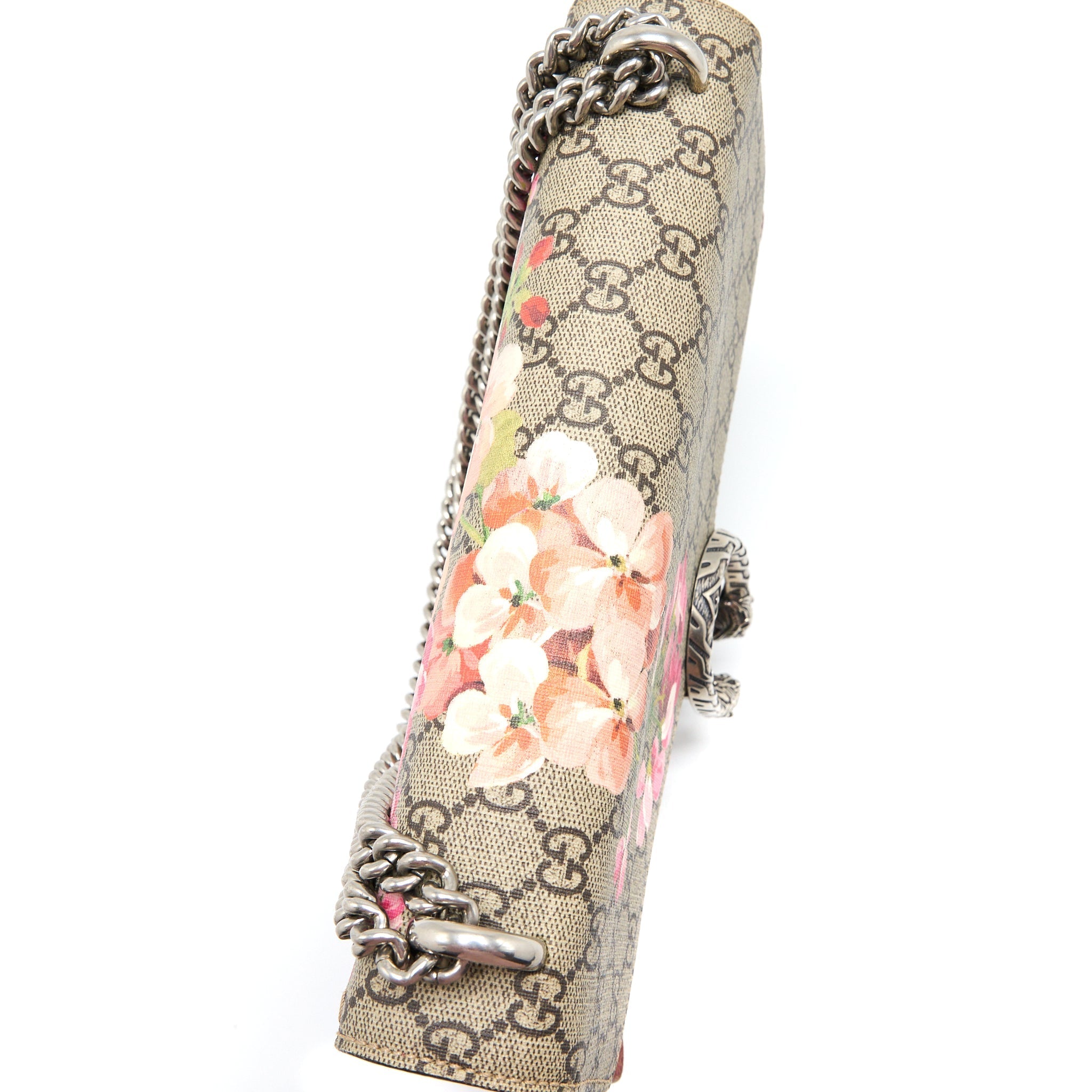 GUCCI DIONYSUS MEDIUM SHOULDER BAG GG BLOSSOM CANVAS SHW