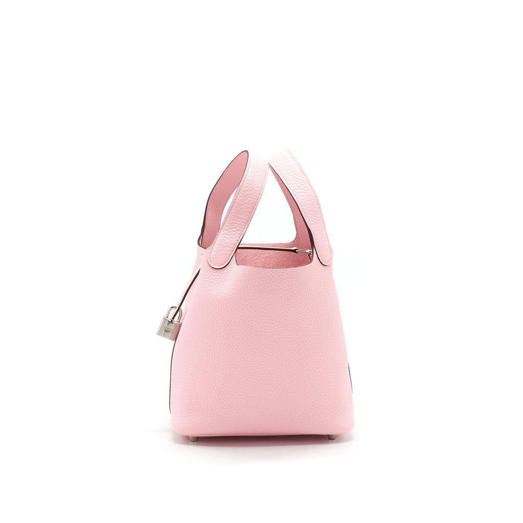 HERMES PICOTIN 18 LOCK BAG 3Q ROSE SAKURA SHW