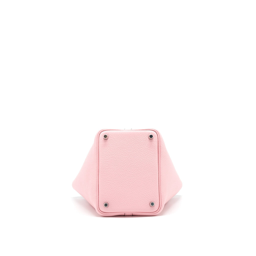 HERMES PICOTIN 18 LOCK BAG ROSE SAKURA SHW