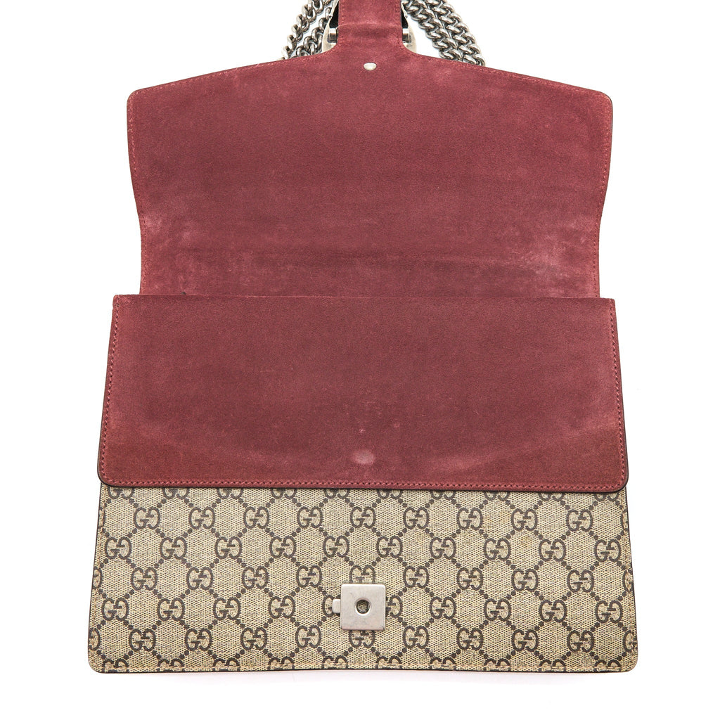 GUCCI DIONYSUS MEDIUM SHOULDER BAG GG BLOSSOM CANVAS SHW