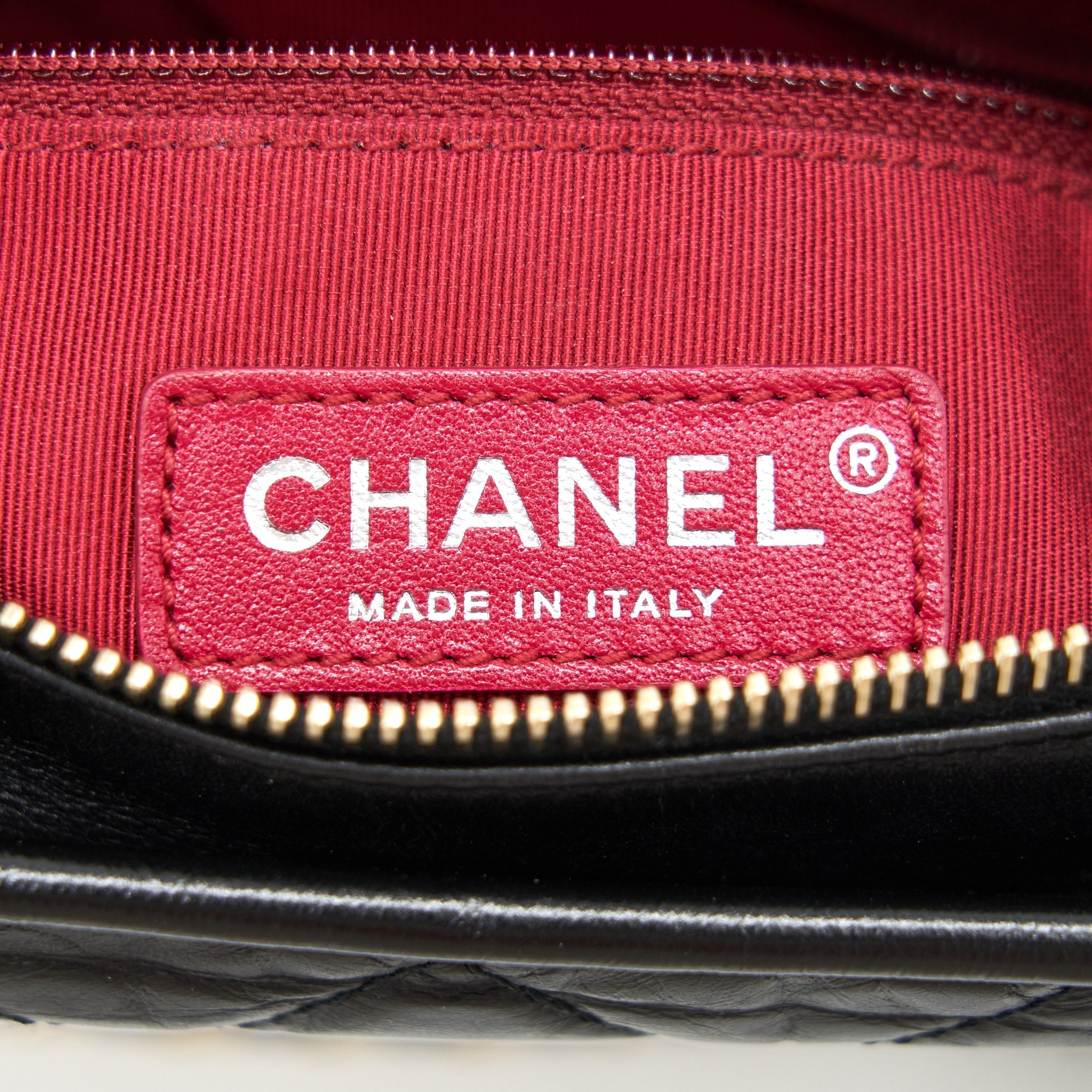 CHANEL GABRIELLE SMALL HOBO BAG BLACK