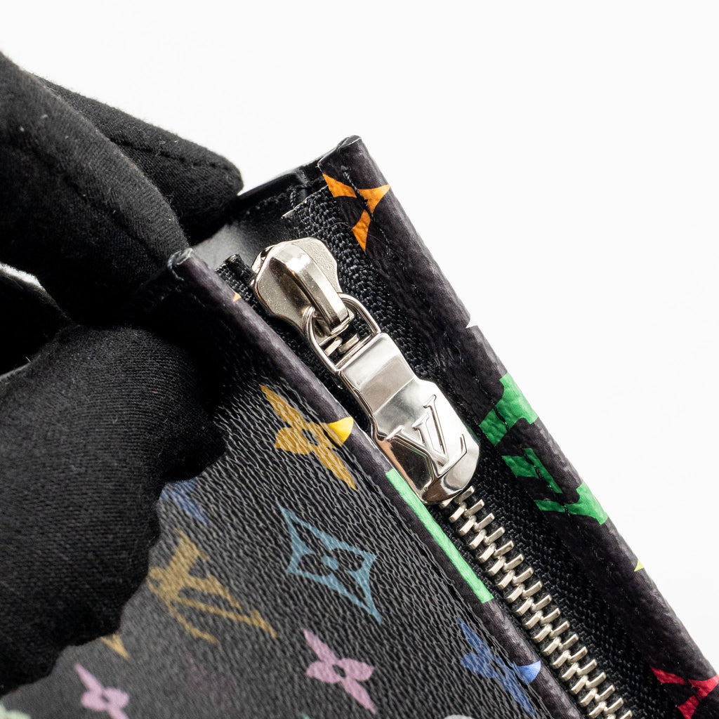LOUIS VUITTON X TAKASHI MURAKAMI TOILETRY POUCH MONOGRAM CANVAS/LEATHER BLACK/MULTICOLOUR SHW
