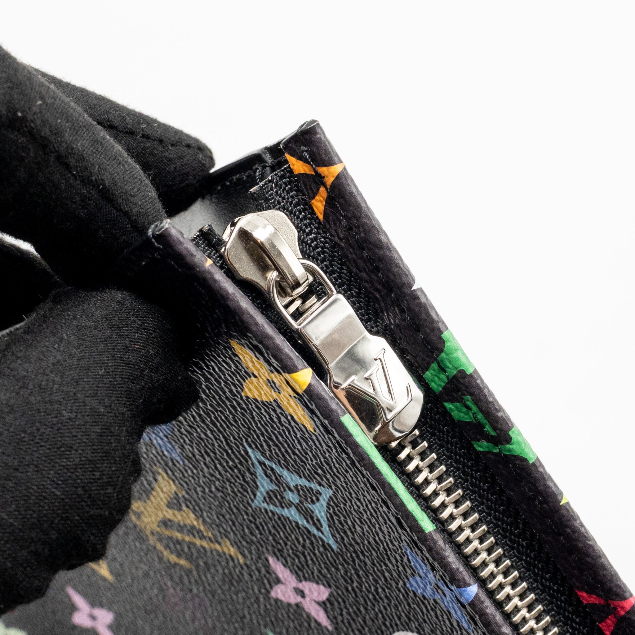 LOUIS VUITTON X TAKASHI MURAKAMI TOILETRY POUCH MONOGRAM CANVAS/LEATHER BLACK/MULTICOLOUR SHW