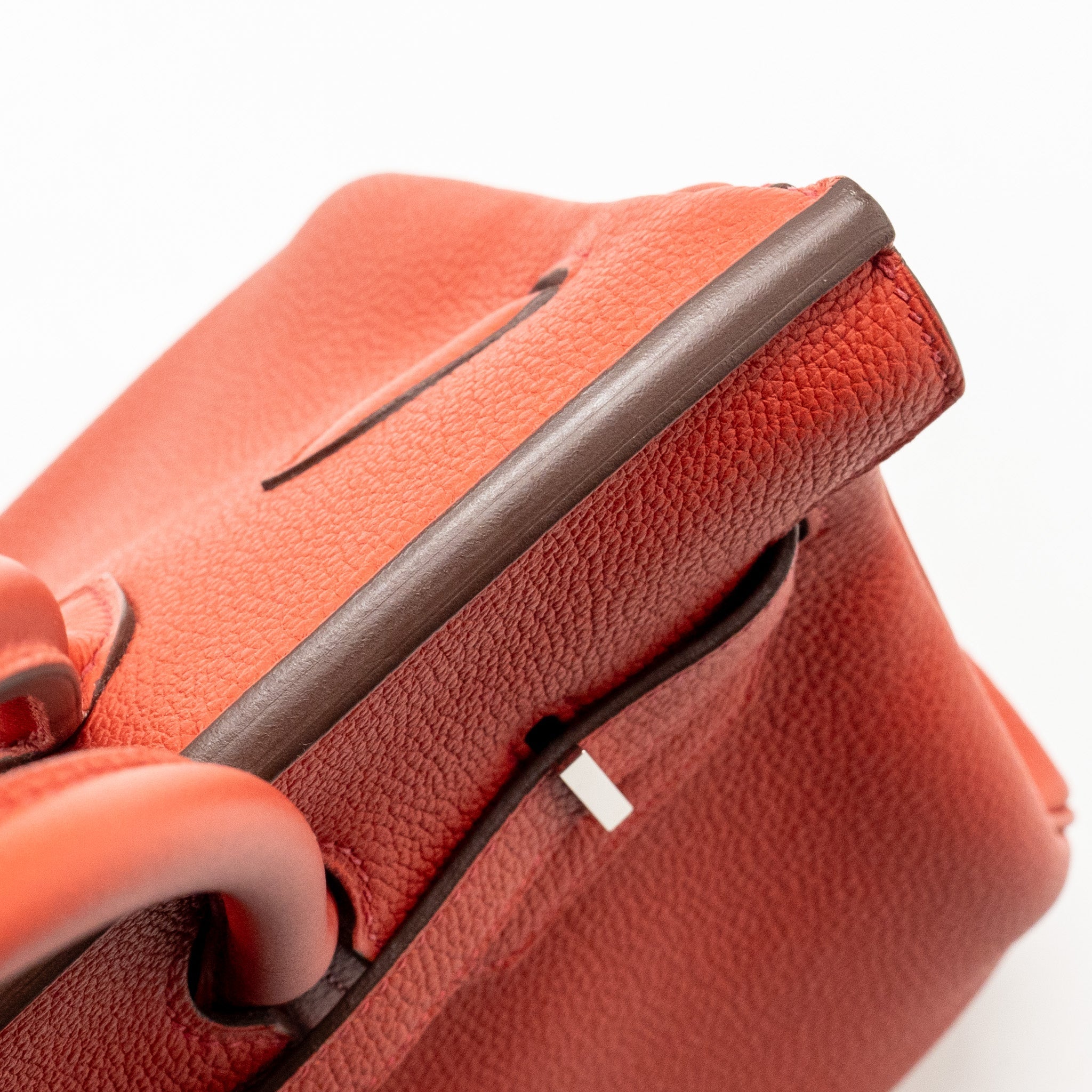 HERMES BIRKIN 30 TOGO ROUGE PIVOINE SHW