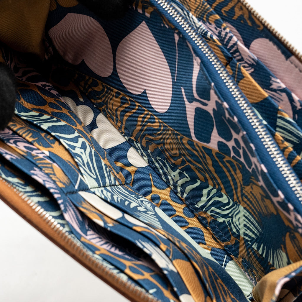 HERMES SILK’IN LONG WALLET EVERCOLOR GOLD/MULTICOLOUR SHW