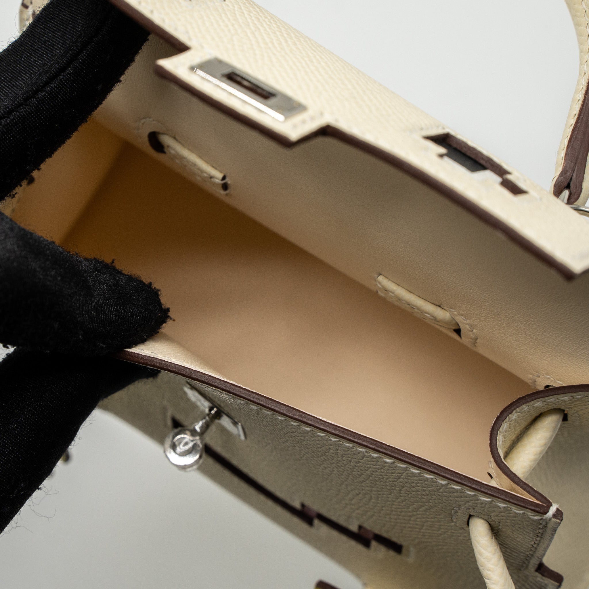 HERMES KELLY DOLE PICTO EPSOM NATA/LIME/MAUVE SYLVESTRE/CHAI SHW