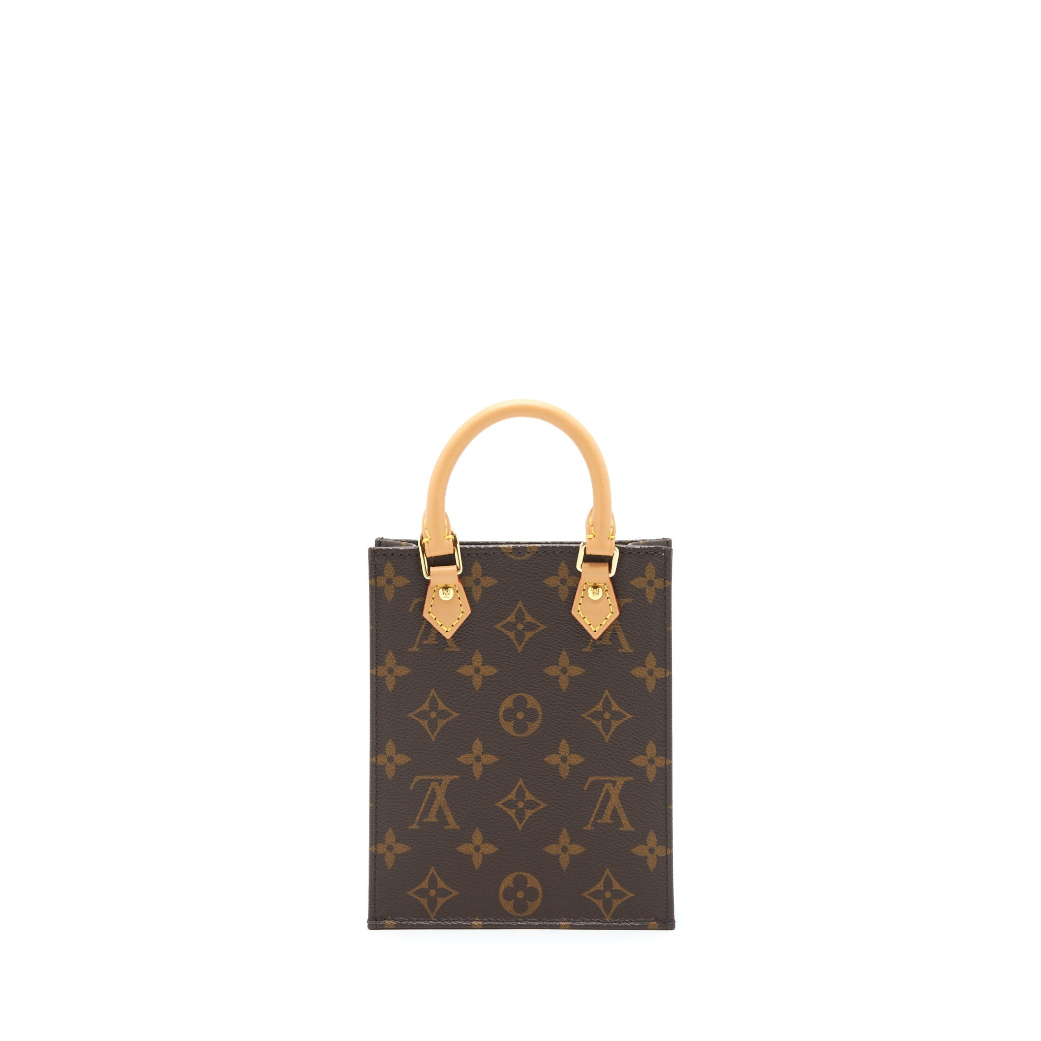 LOUIS VUITTON PETIT SAC PLAT MONOGRAM CANVAS YEAR 2020