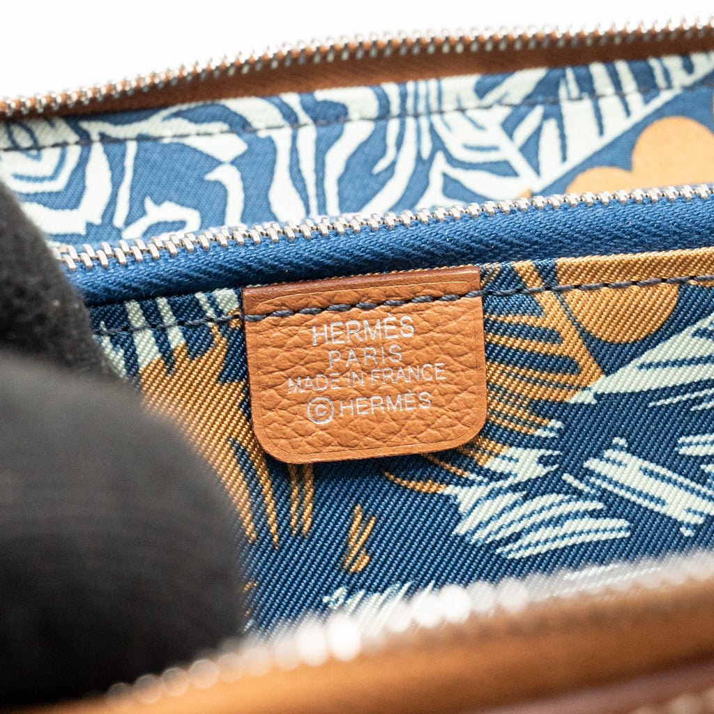 HERMES SILK’IN LONG WALLET EVERCOLOR GOLD/MULTICOLOUR SHW