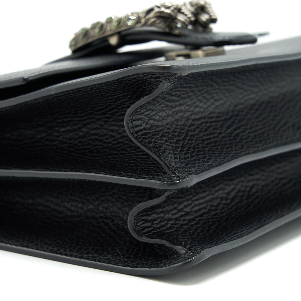 GUCCI BAMBOO 1947 DIONYSUS TOP HANDLE BAG BLACK