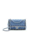 CHANEL CLASSIC FLAP MEDIUM DENIM SHW