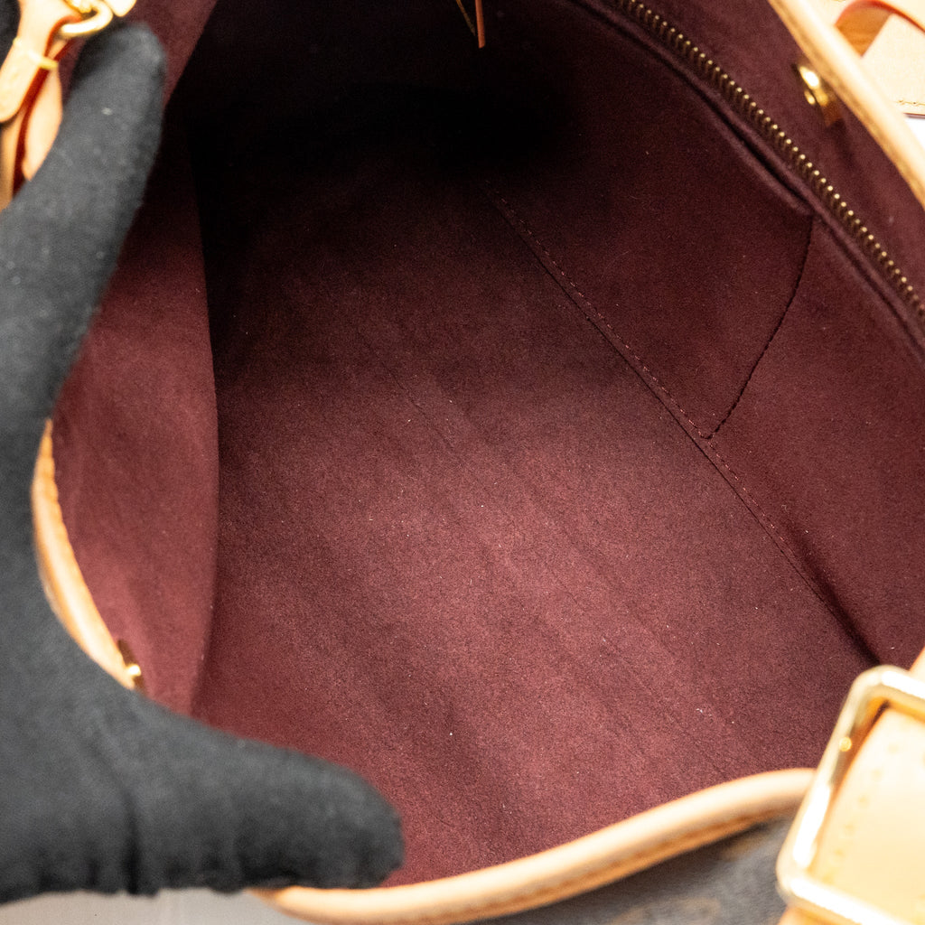 LOUIS VUITTON CARRYALL PM MONOGRAM CANVAS/LEATHER GHW