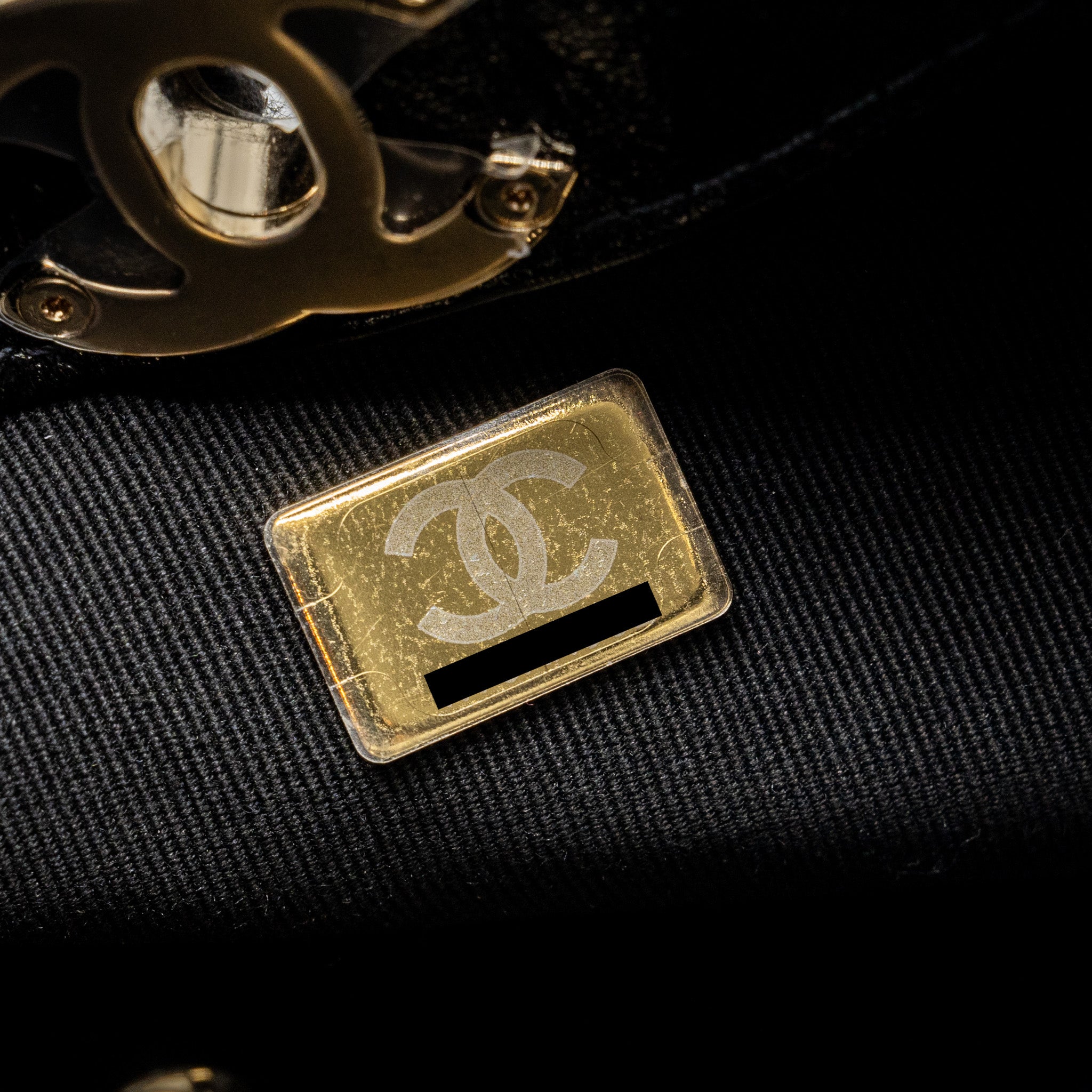 CHANEL MINI 31 BAG SHINY CALFSKIN BLACK LGHW (MICROCHIP)