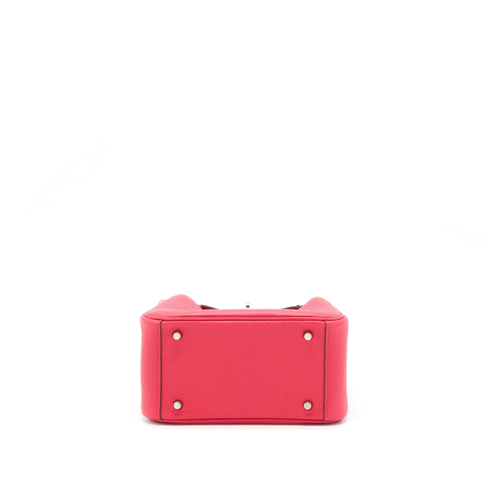 HERMES MINI LINDY CLEMENCE ROSE EXTREME SHW