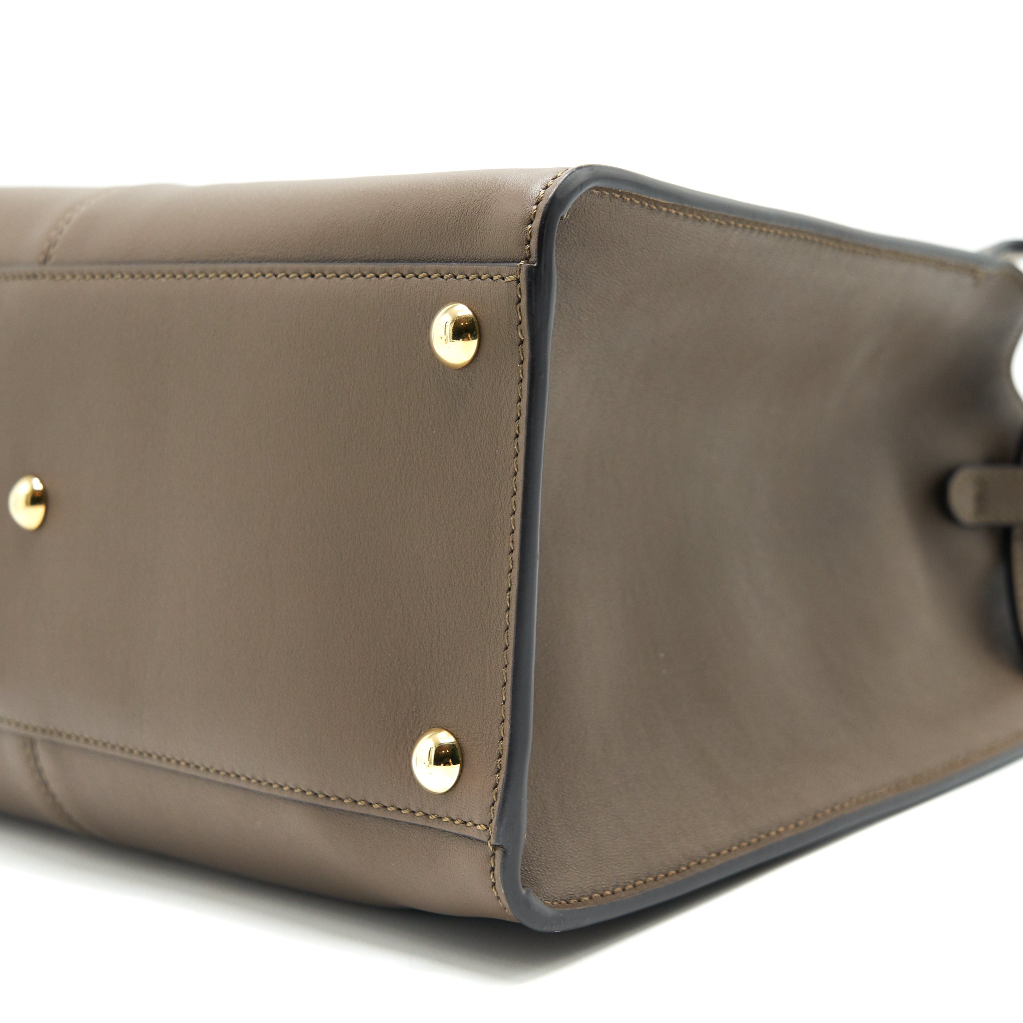 FENDI PEEKABOO X-LITE MEDIUM BROWN GHW