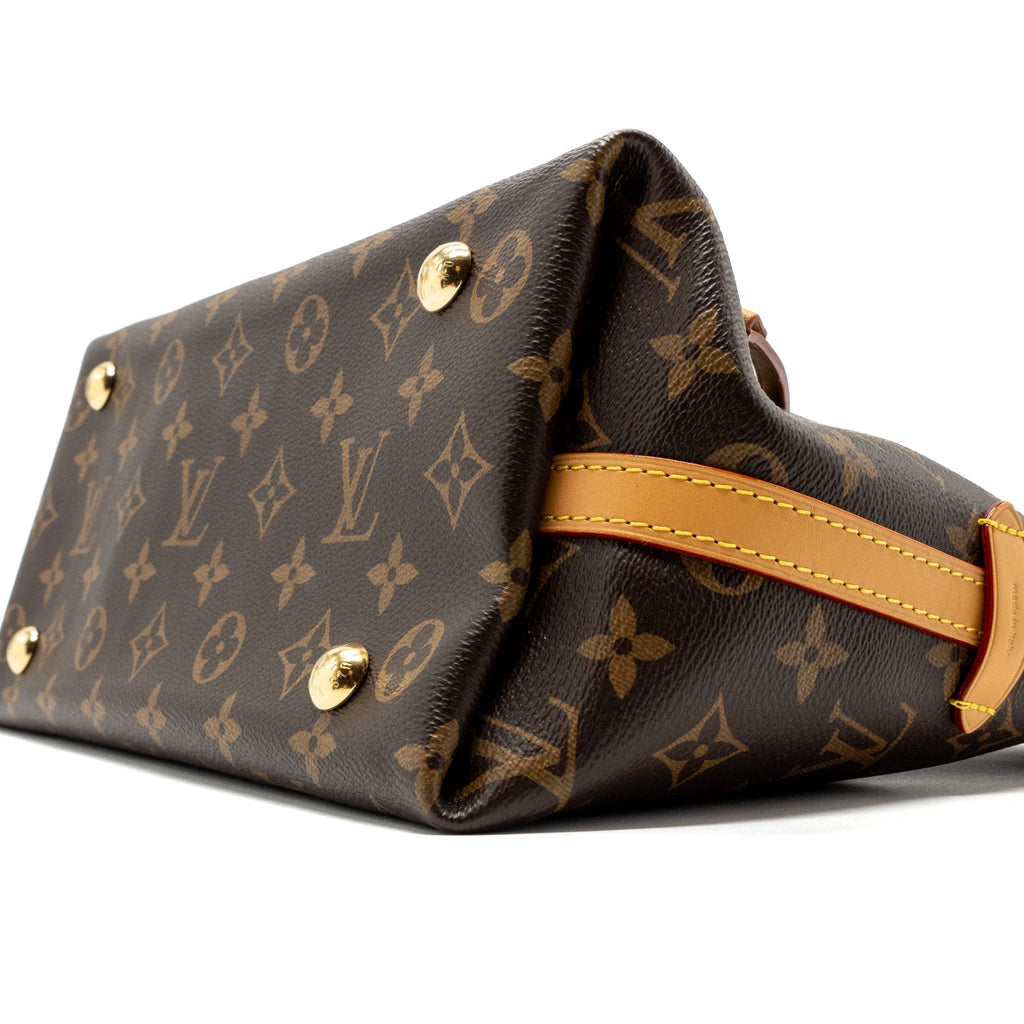 LOUIS VUITTON CARRYALL PM MONOGRAM CANVAS GHW (NEW VERSION)