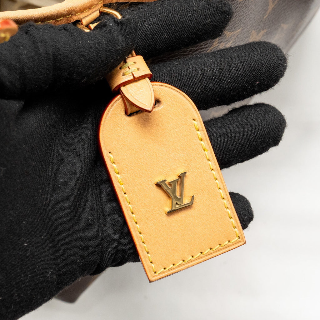 LOUIS VUITTON CARRYALL PM MONOGRAM CANVAS/LEATHER GHW