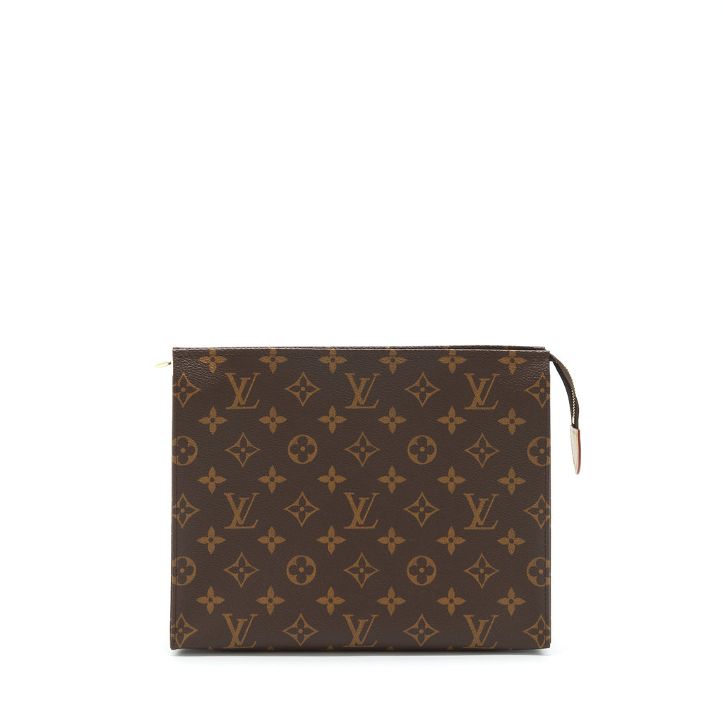 LOUIS VUITTON TOILETRY POCHETTE 26 MONOGRAM CANVAS GHW