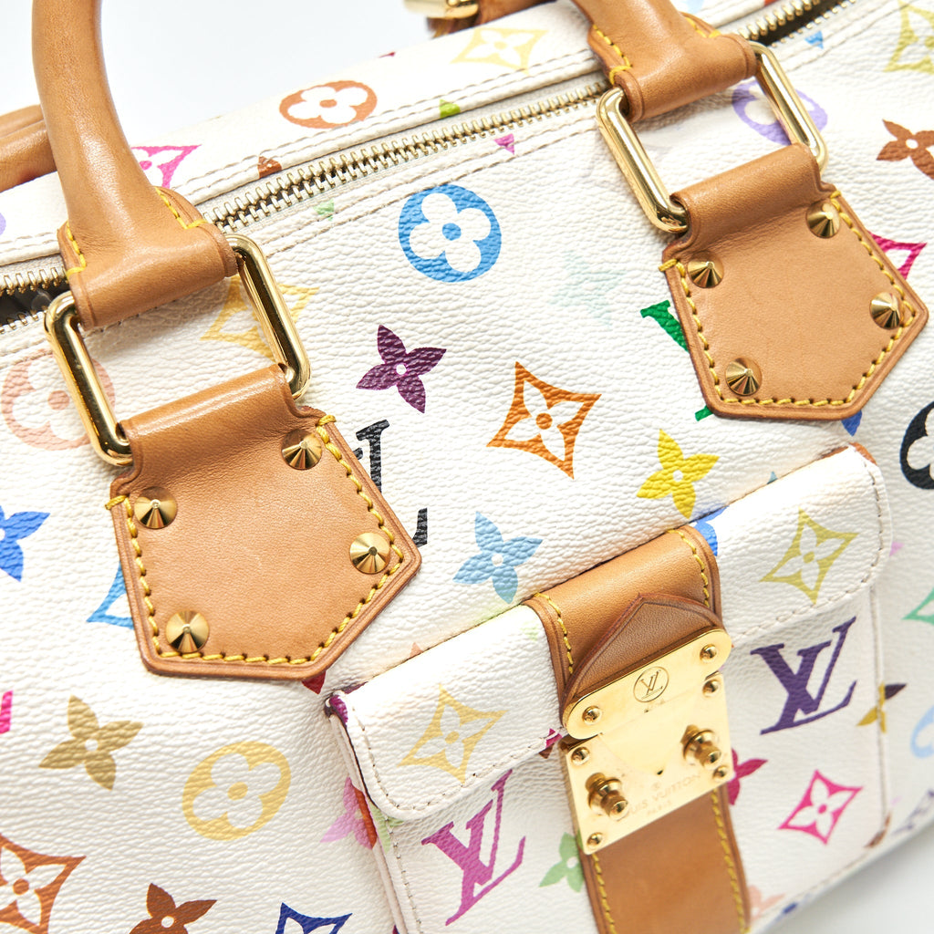 LOUIS VUITTON MONOGRAM MULTICOLOR SPEEDY 30 TOTE