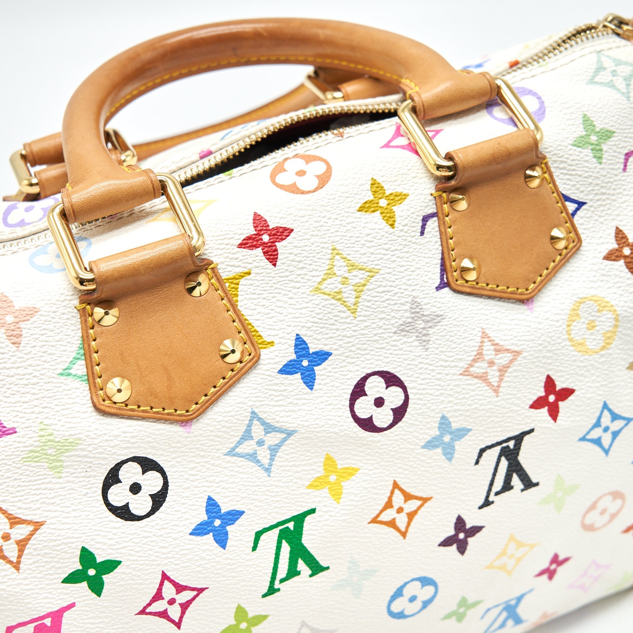 LOUIS VUITTON MONOGRAM MULTICOLOR SPEEDY 30 TOTE