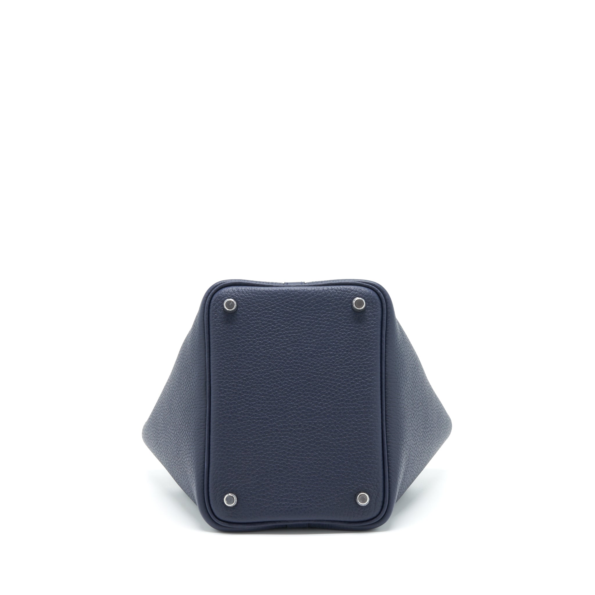 HERMES PICOTIN 18 LOCK BAG CLEMENCE BLUE NUIT SHW