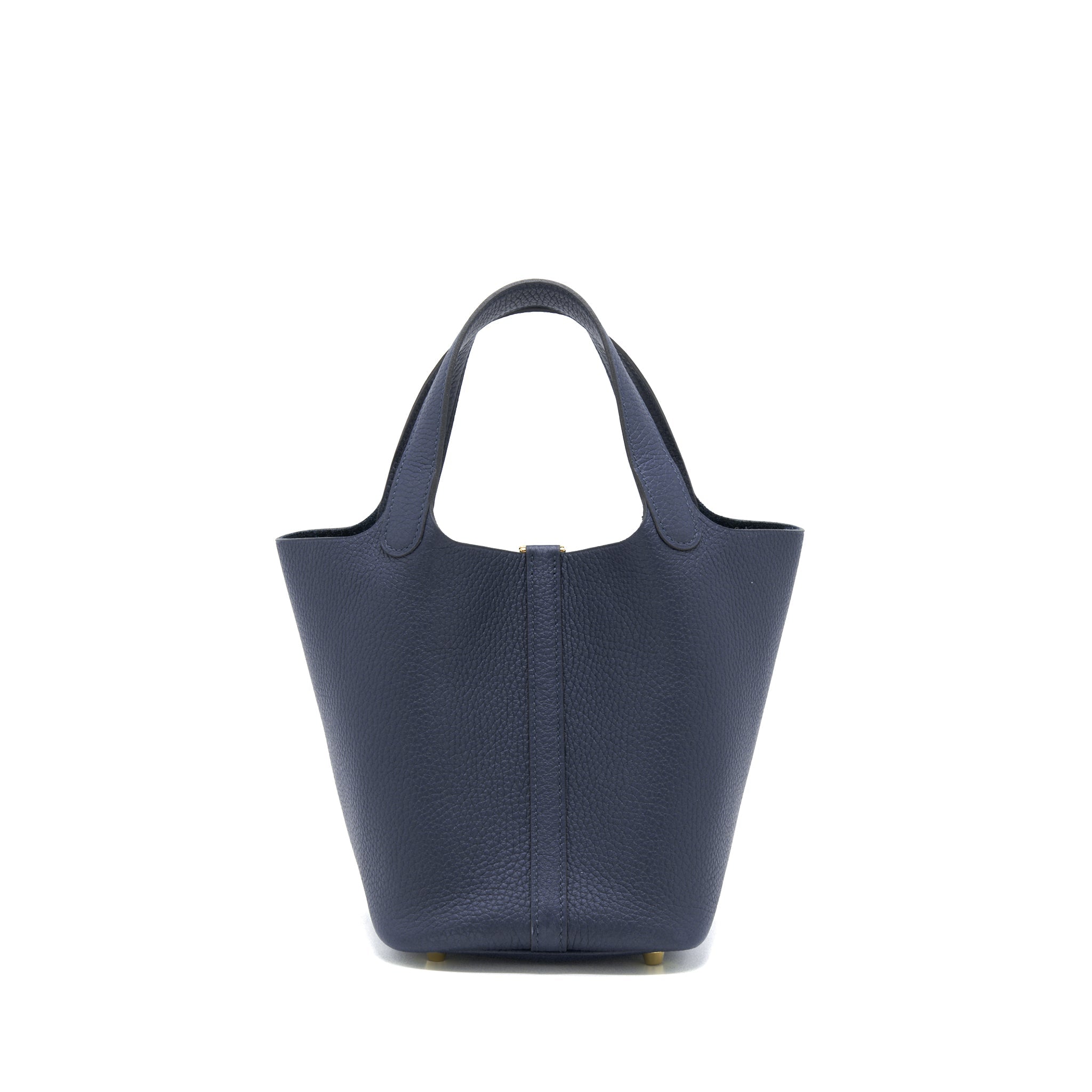 HERMES PICOTIN 18 LOCK BAG CLEMENCE BLUE NUIT SHW