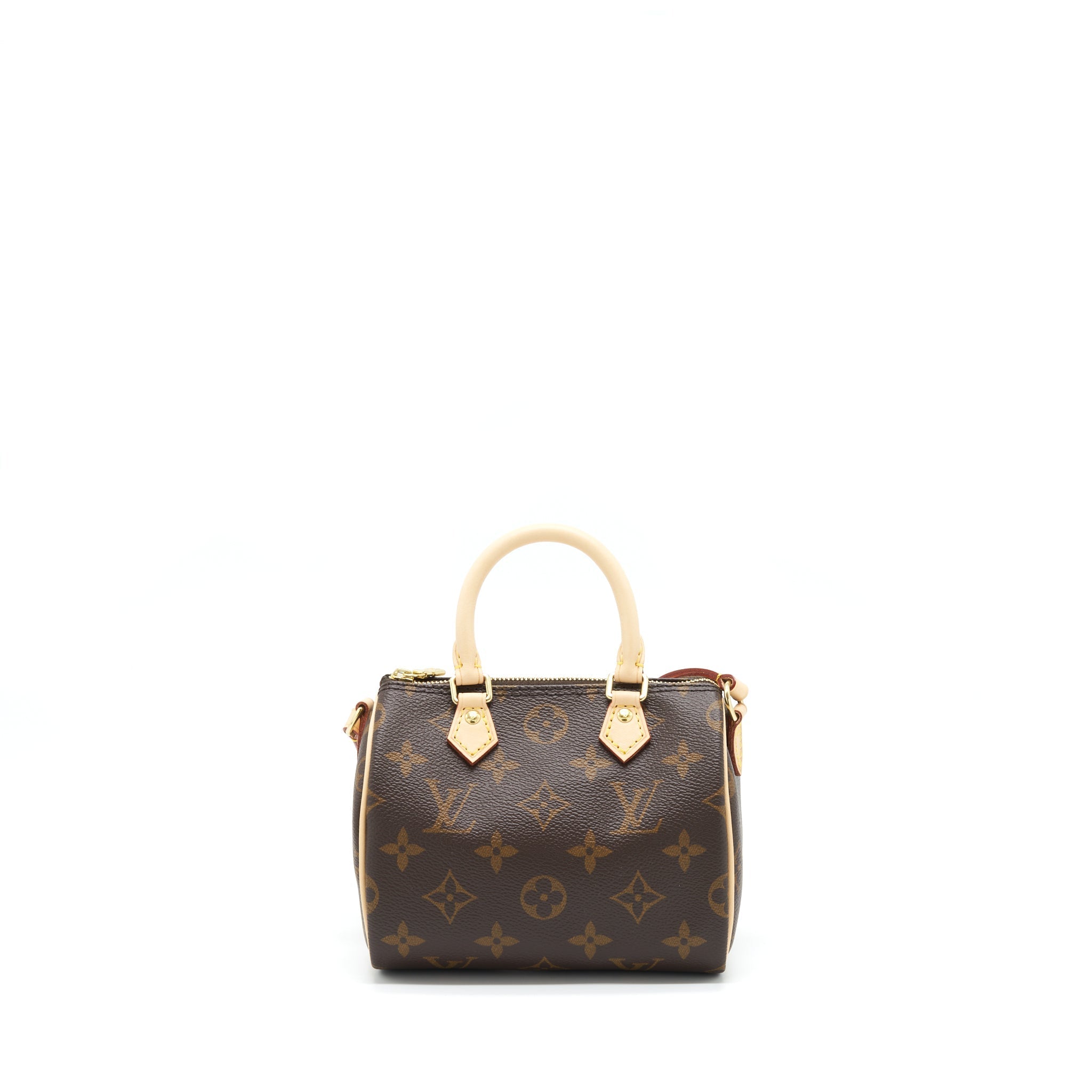 LOUIS VUITTON NANO SPEEDY MONOGRAM CANVAS GHW