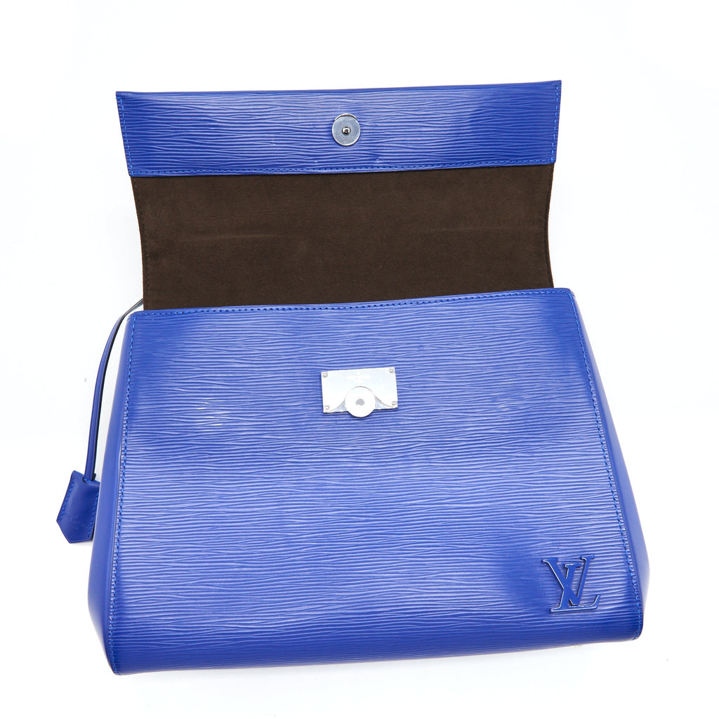 LOUIS VUITTON CLUNY MM EPI BLUE SHW