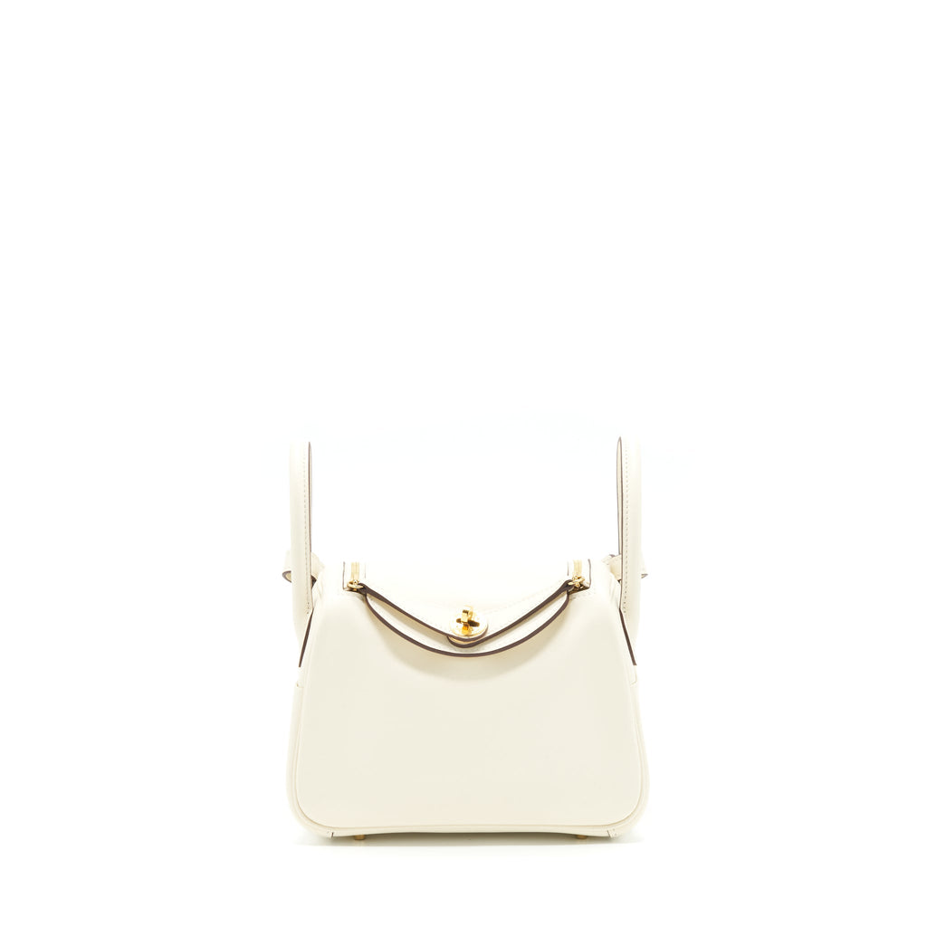 HERMES MINI LINDY SWIFT NATA GHW