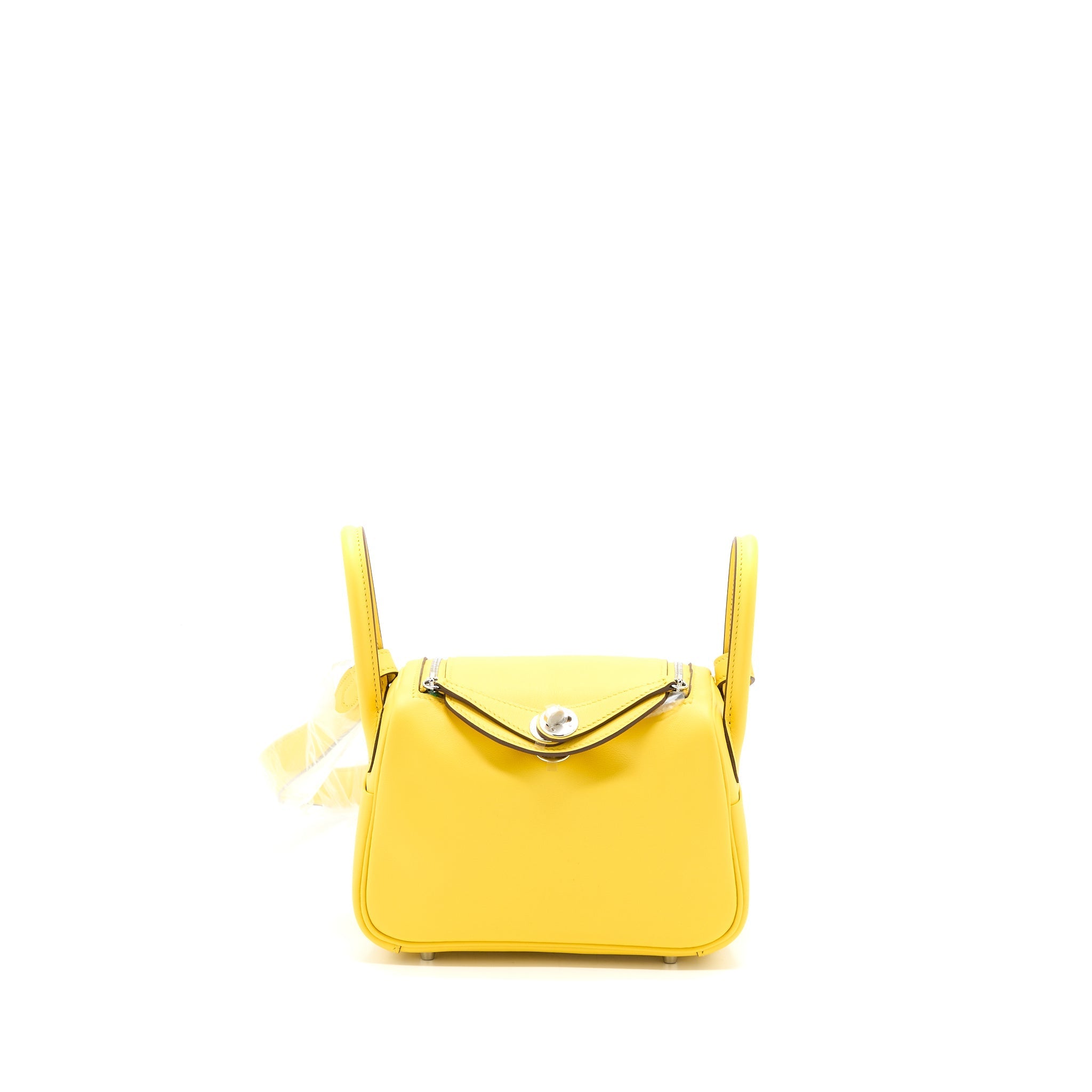 HERMES MINI LINDY SWIFT 9O JAUNE DE NAPLES SHW